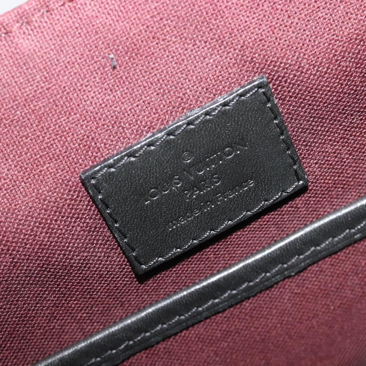 Louis Vuitton Bass Messenger Macassar Monogram Canvas Brown Canvas Handbag (Pre-Owned)