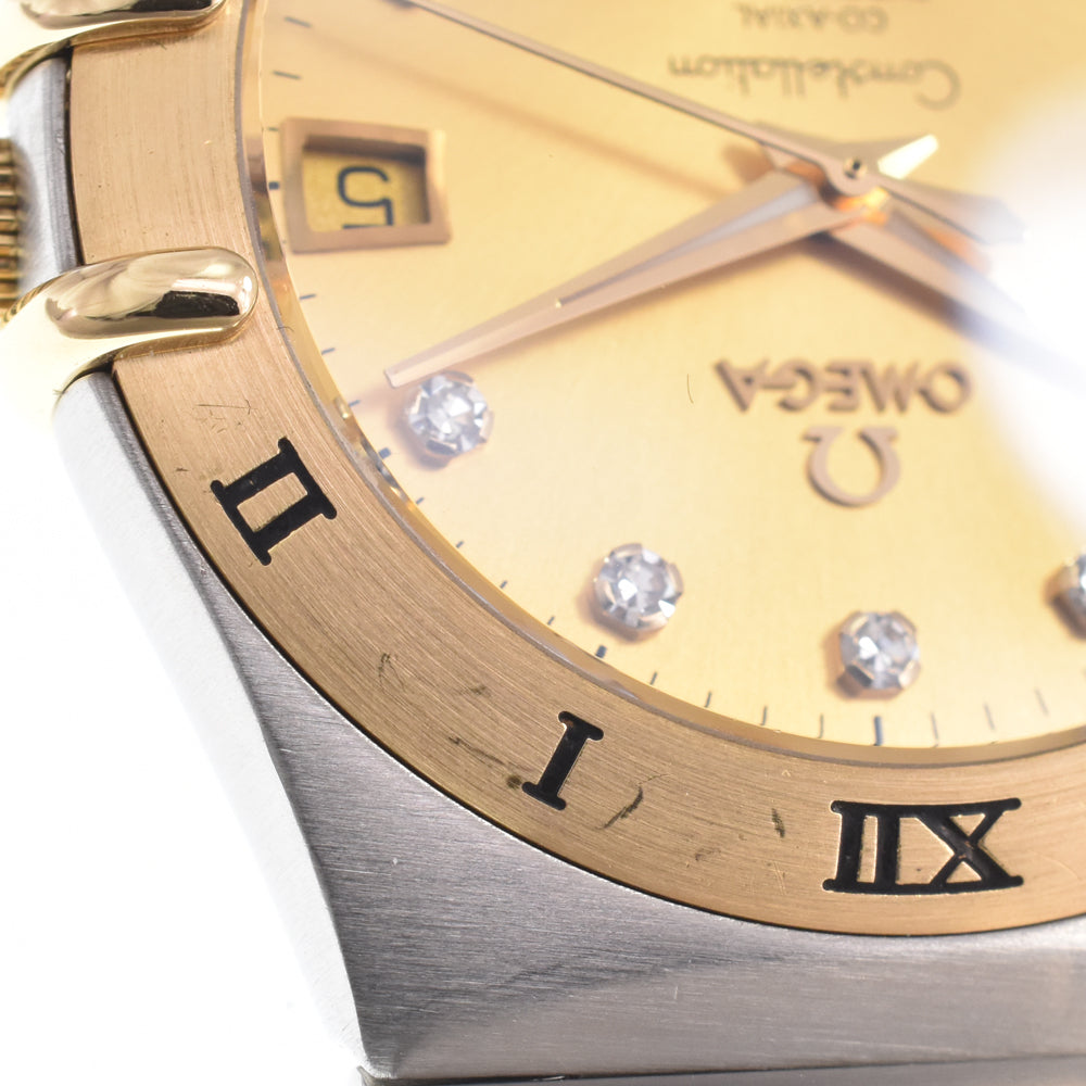 Omega Constellation Chronometer Co-Axial Automatic Stainless Steel And Yellow Gold Watch (Pre-Owned)