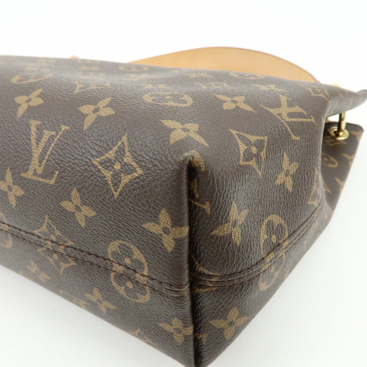 Louis Vuitton Graceful Monogram Canvas Brown Canvas Handbag (Pre-Owned)