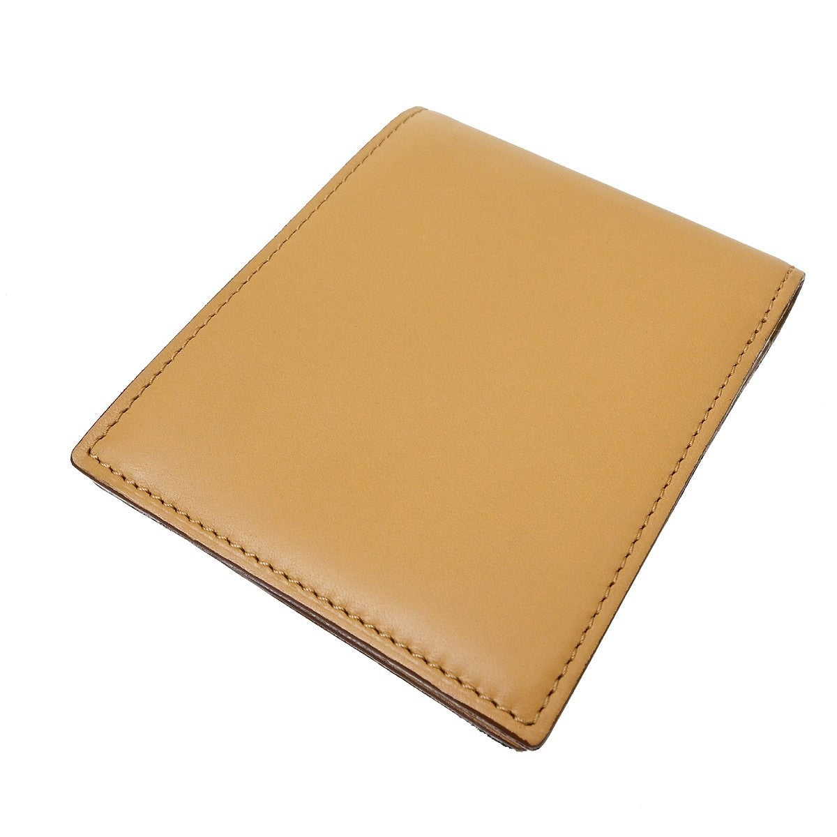 Cartier Bifold Leather Beige Leather Wallets Accessory (Pre-Owned)