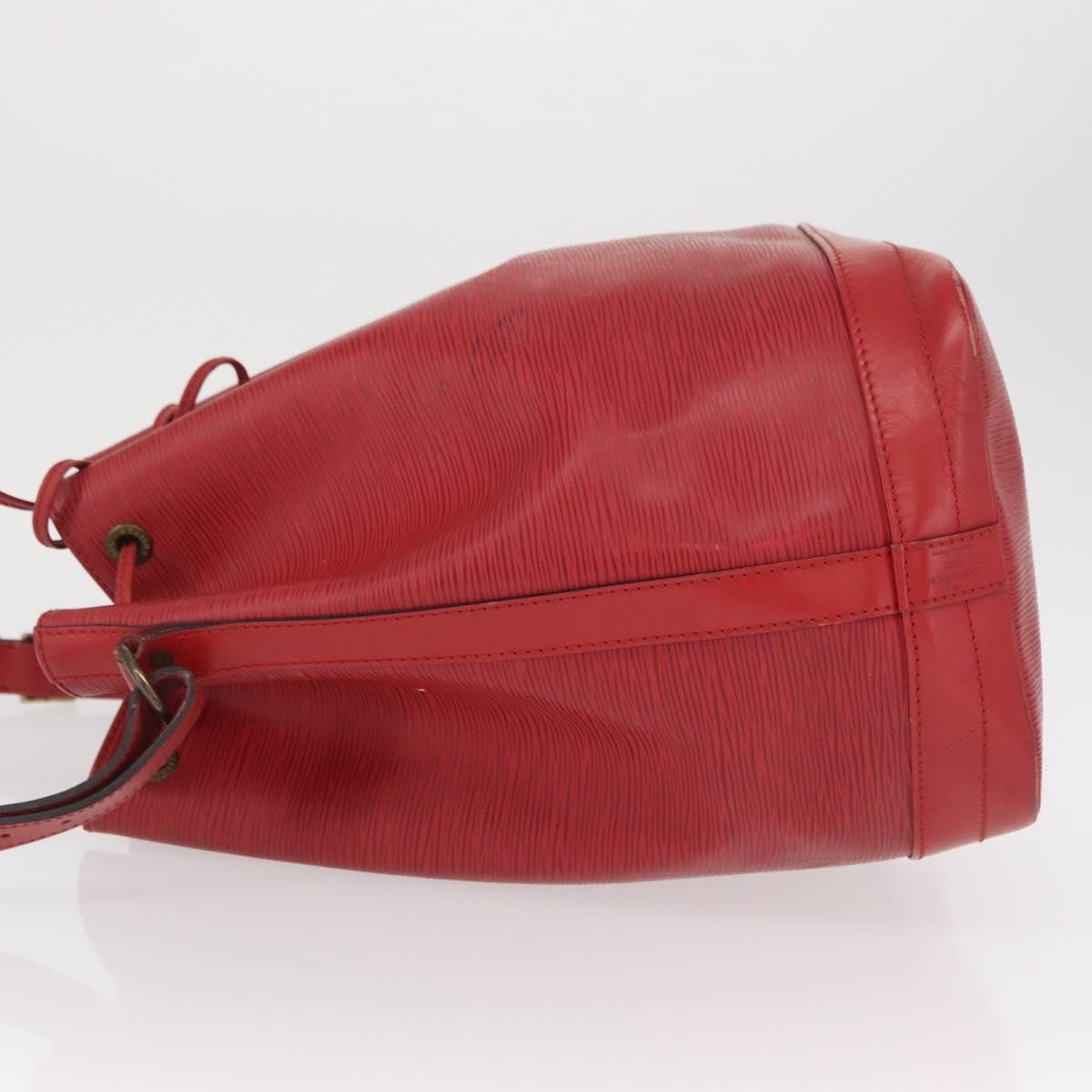 Louis Vuitton Noe Epi Leather Red Leather Shoulder Bag Bag (Pre-Owned)