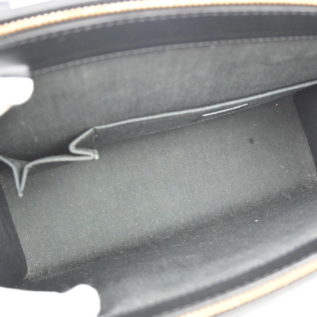 Louis Vuitton Croisette Epi Black Leather Handbag (Pre-Owned)