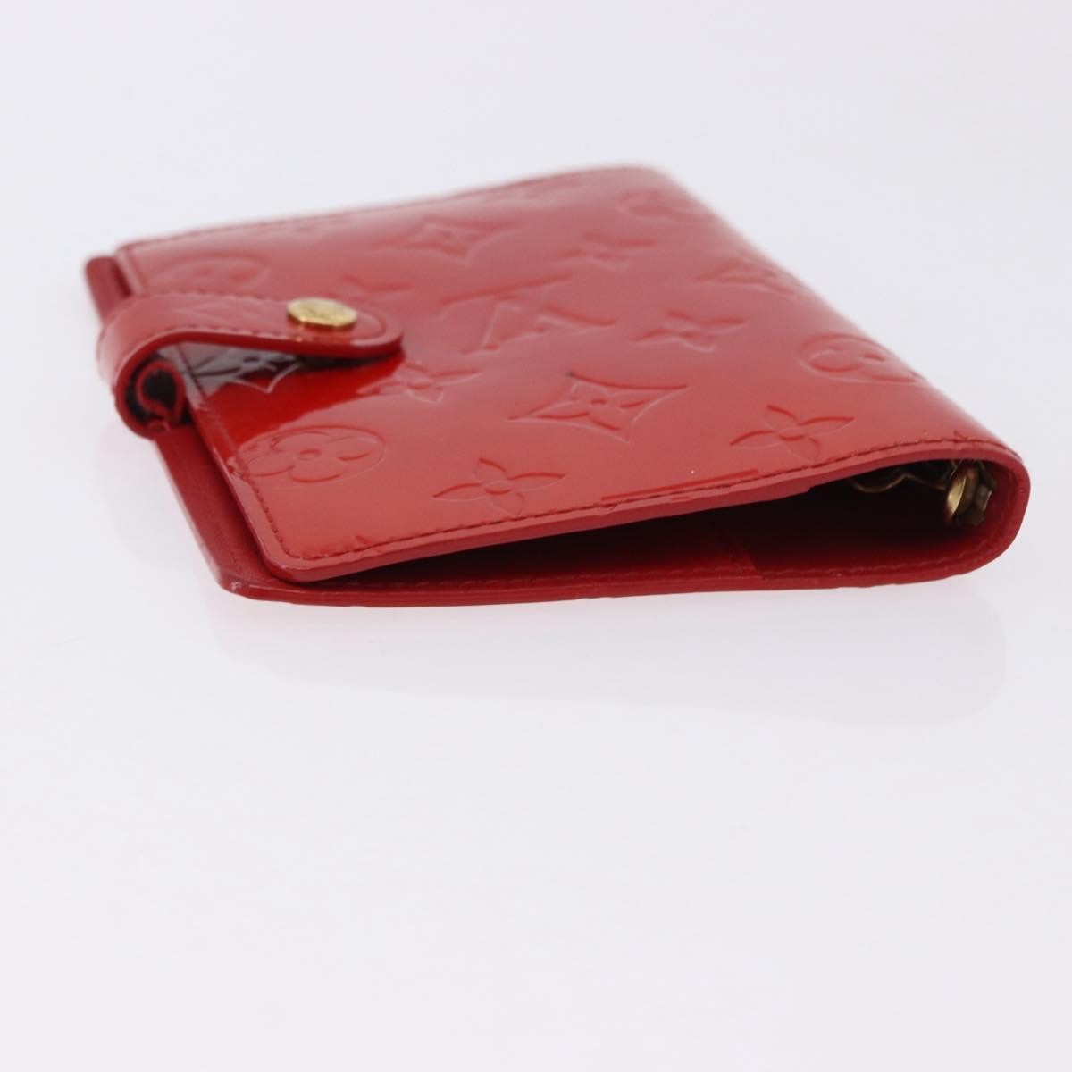 Louis Vuitton Agenda Cover Patent Red Patent_Leather Clutche & Pouche Bag (Pre-Owned)