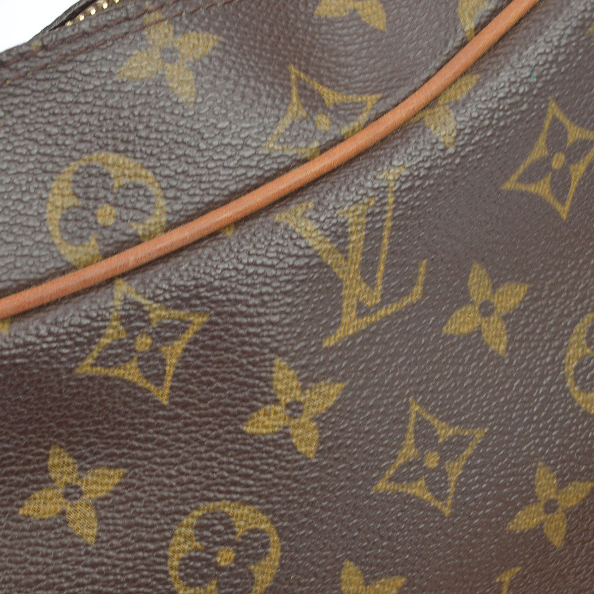Louis Vuitton Boulogne Monogram Canvas Brown Canvas Handbag (Pre-Owned)