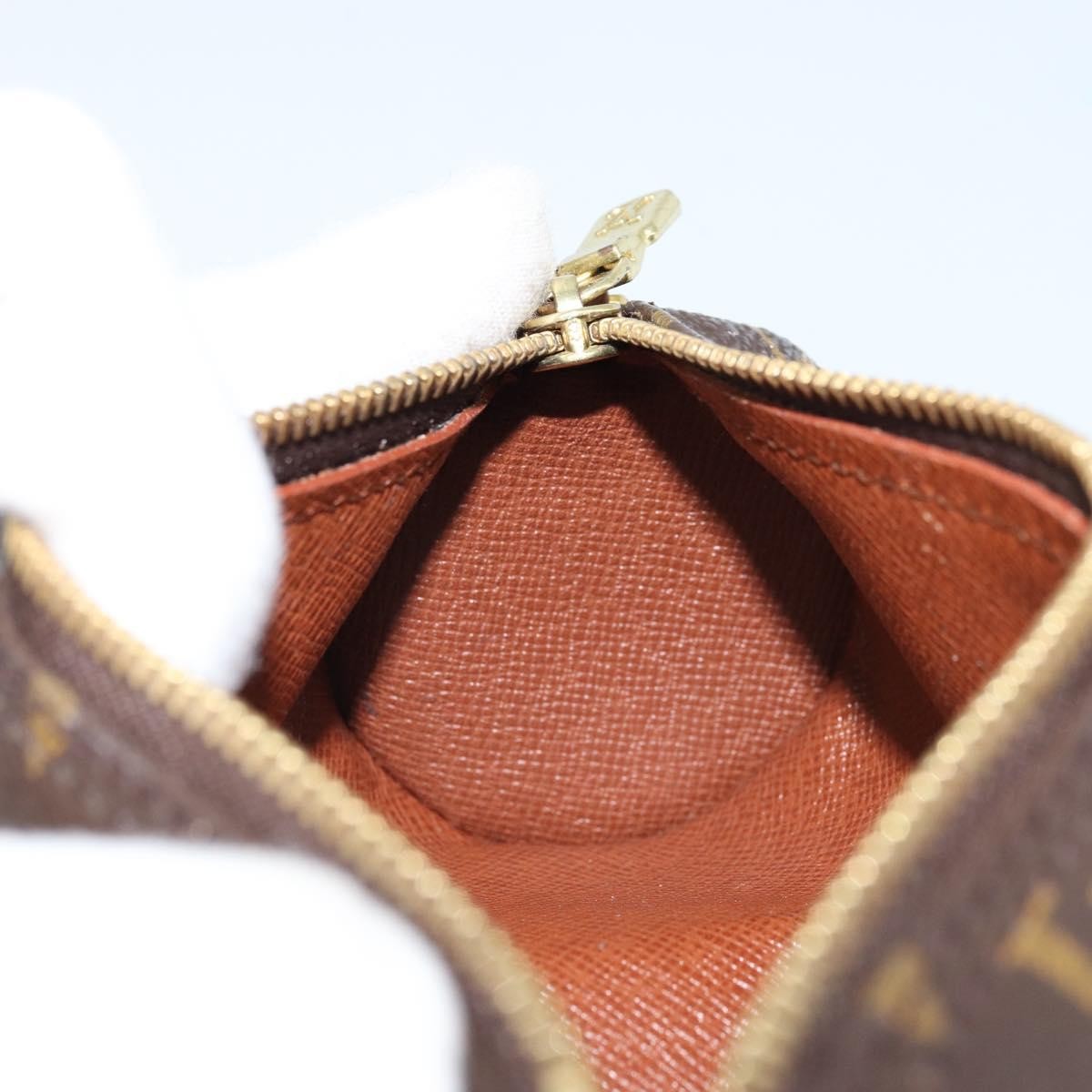 Louis Vuitton Papillon Pochette Monogram Canvas Brown Canvas Clutche & Pouche Bag (Pre-Owned)