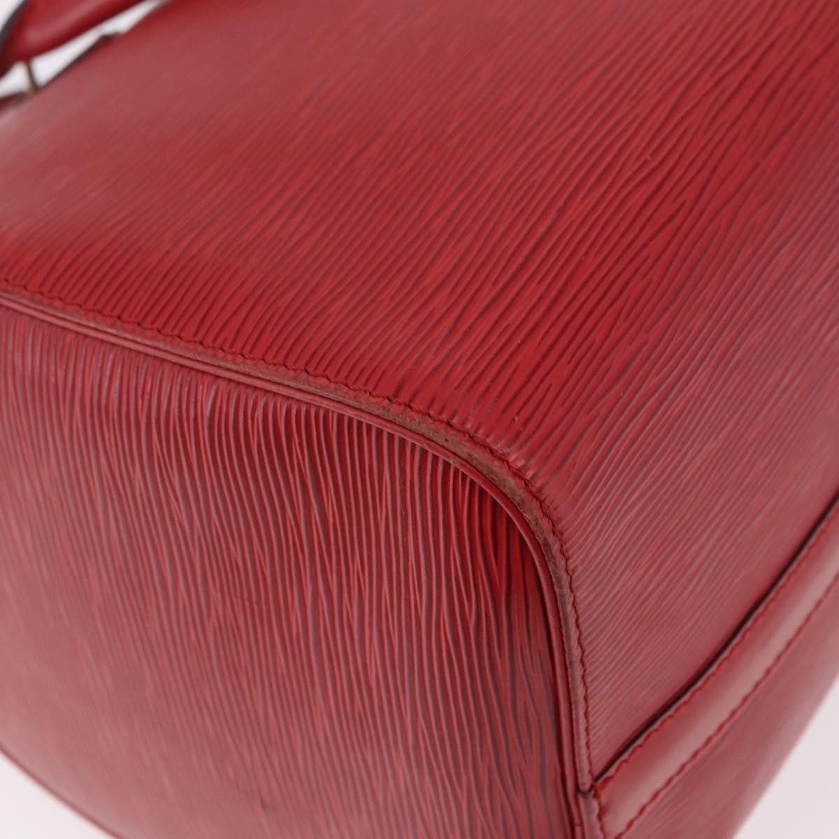 Louis Vuitton Speedy Epi Leather Red Leather Handbag (Pre-Owned)