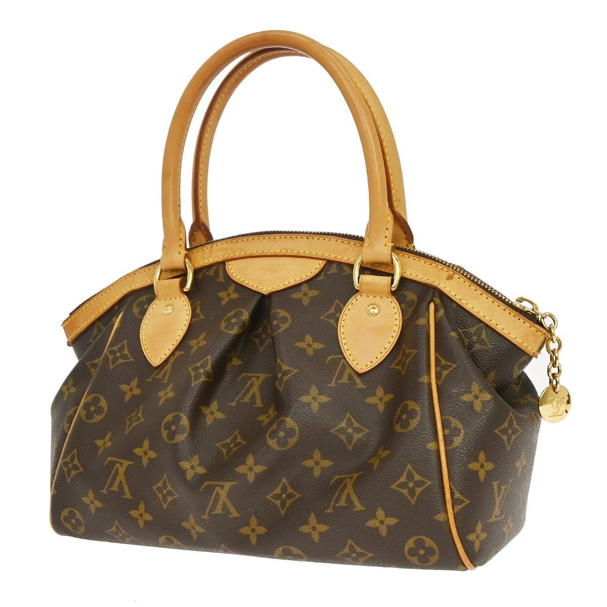 Louis Vuitton Tivoli Monogram Canvas Brown Canvas Handbag (Pre-Owned)