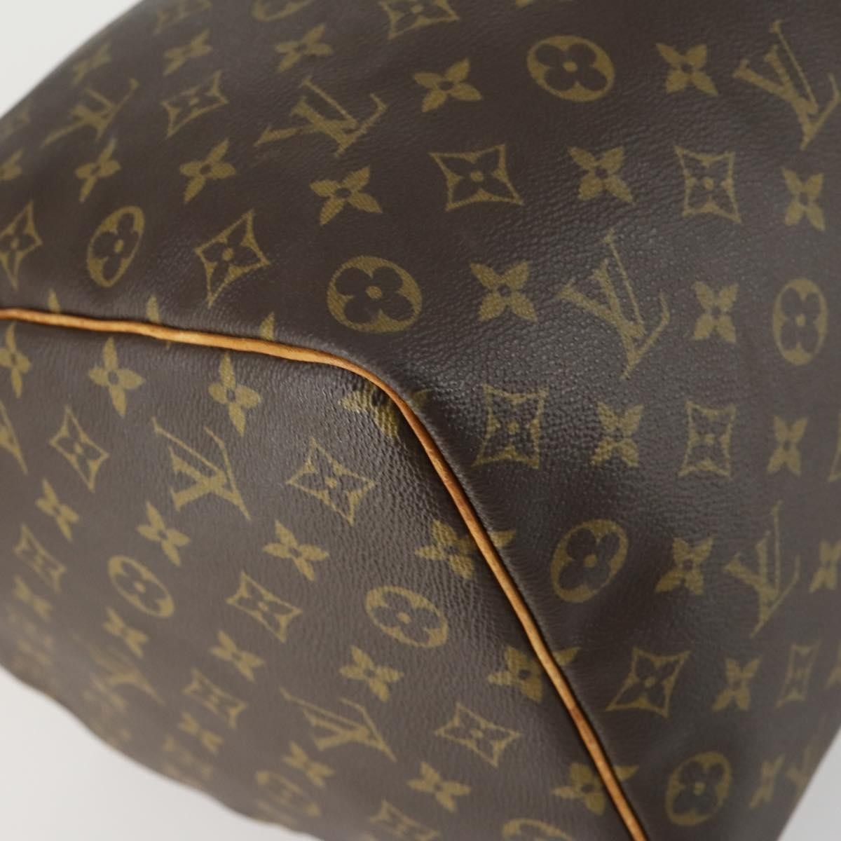 Louis Vuitton Keepall Monogram Canvas Brown Canvas Travel Bag Bag (Pre-Owned)