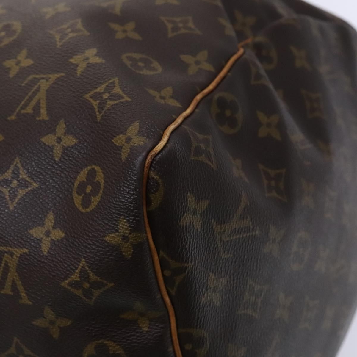 Louis Vuitton Keepall Monogram Canvas Brown Canvas Travel Bag Bag (Pre-Owned)