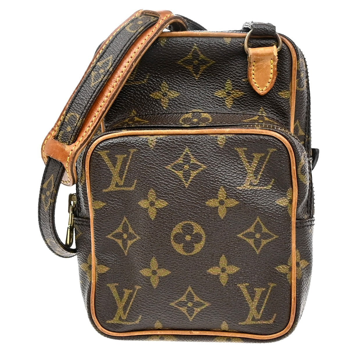 Louis Vuitton Amazone Monogram Canvas Brown Canvas Shoulder Bag Bag (Pre-Owned)