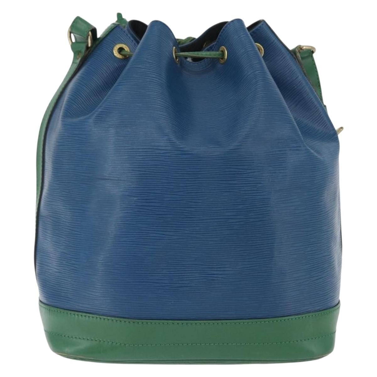 Louis Vuitton Bicolor Noe Epi Leather Blue Leather Shoulder Bag Bag (Pre-Owned)