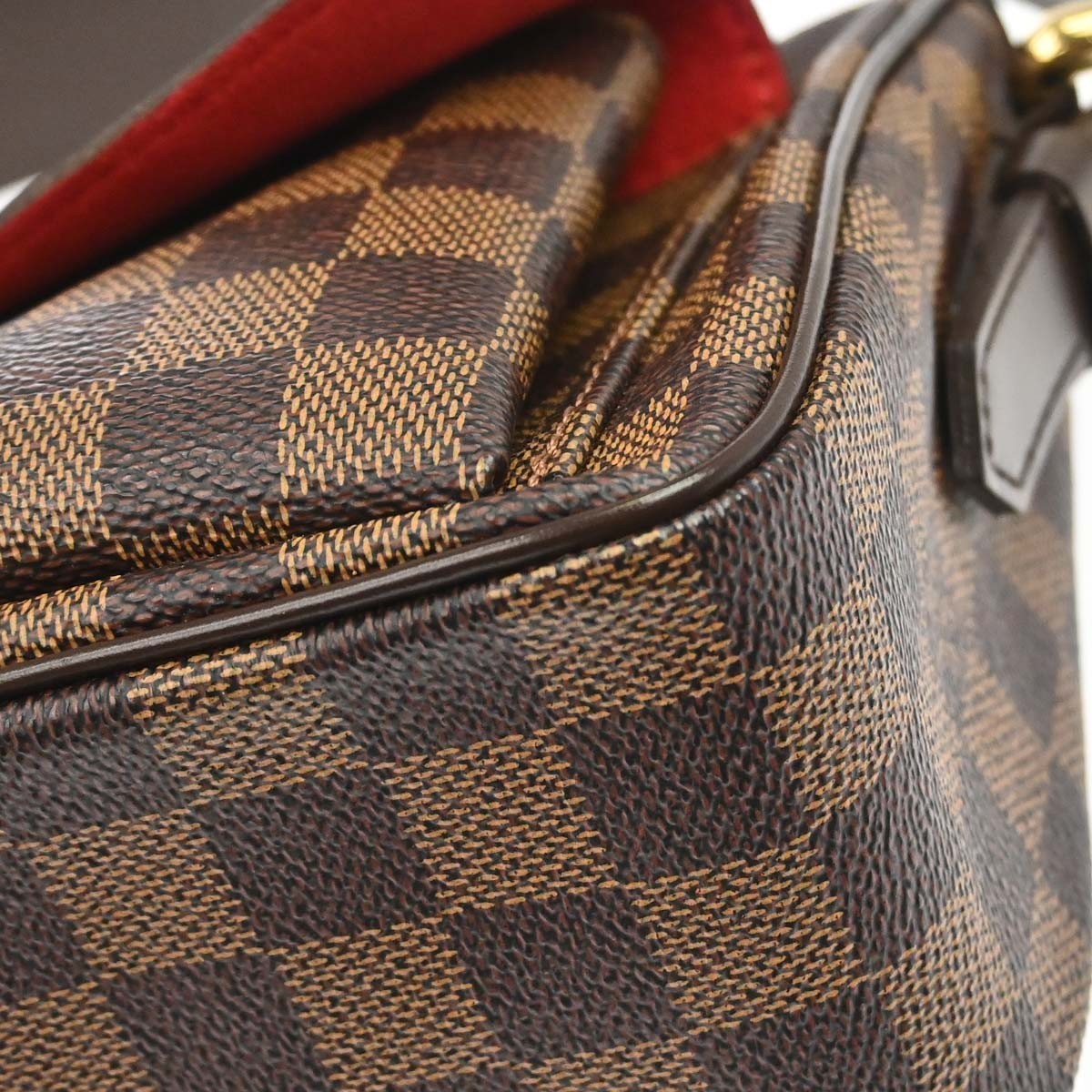 Louis Vuitton Ravello Damier Ebene Brown Canvas Shoulder Bag Bag (Pre-Owned)