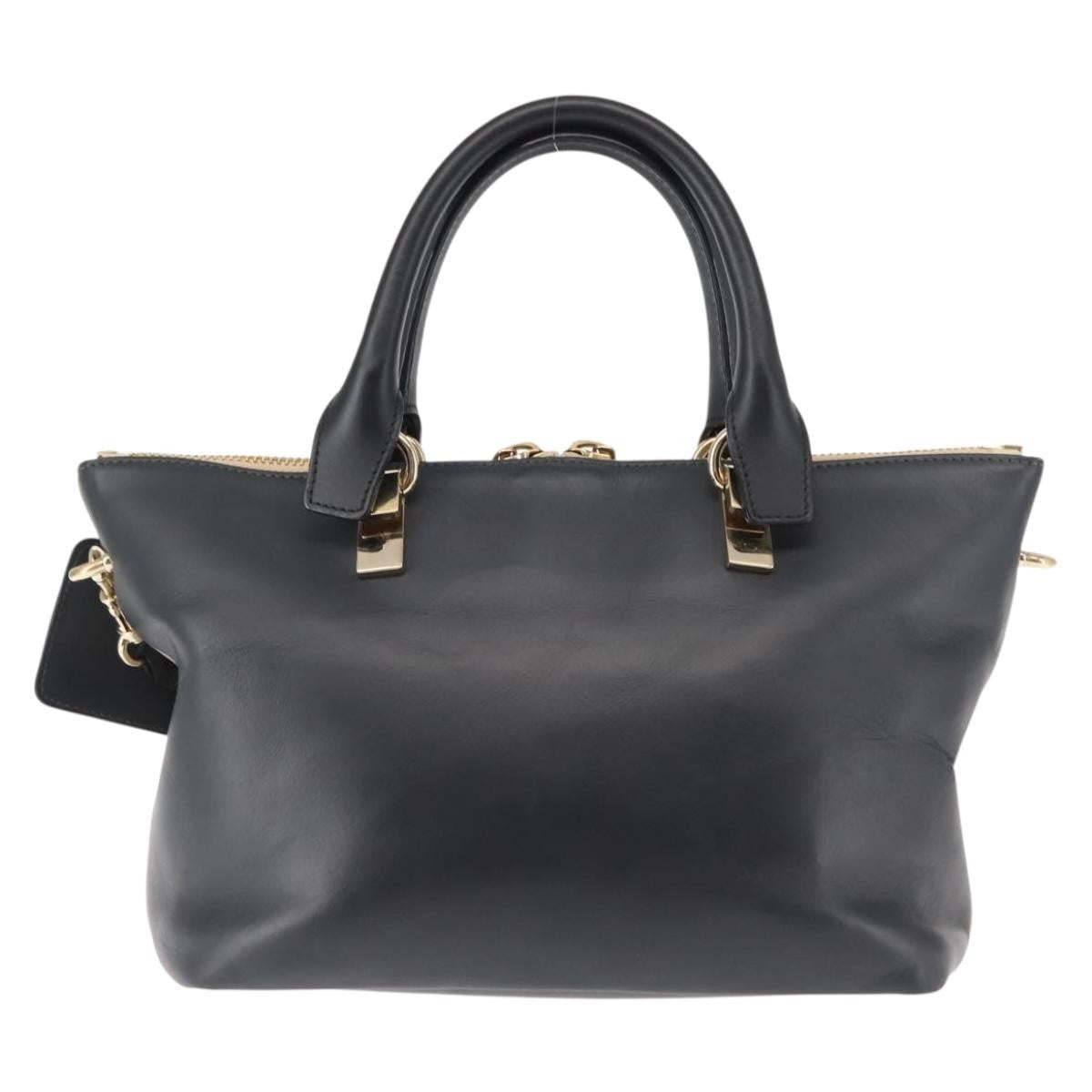 Chloe Bicolor Baylee Satchel Leather Multicolour Leather Handbag (Pre-Owned)