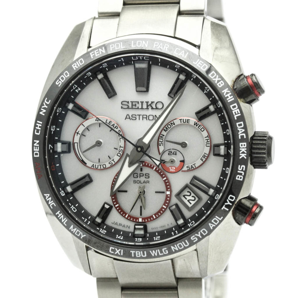 Grand Seiko Astron Ceramic And Stainless Steel Watch (Pre-Owned)