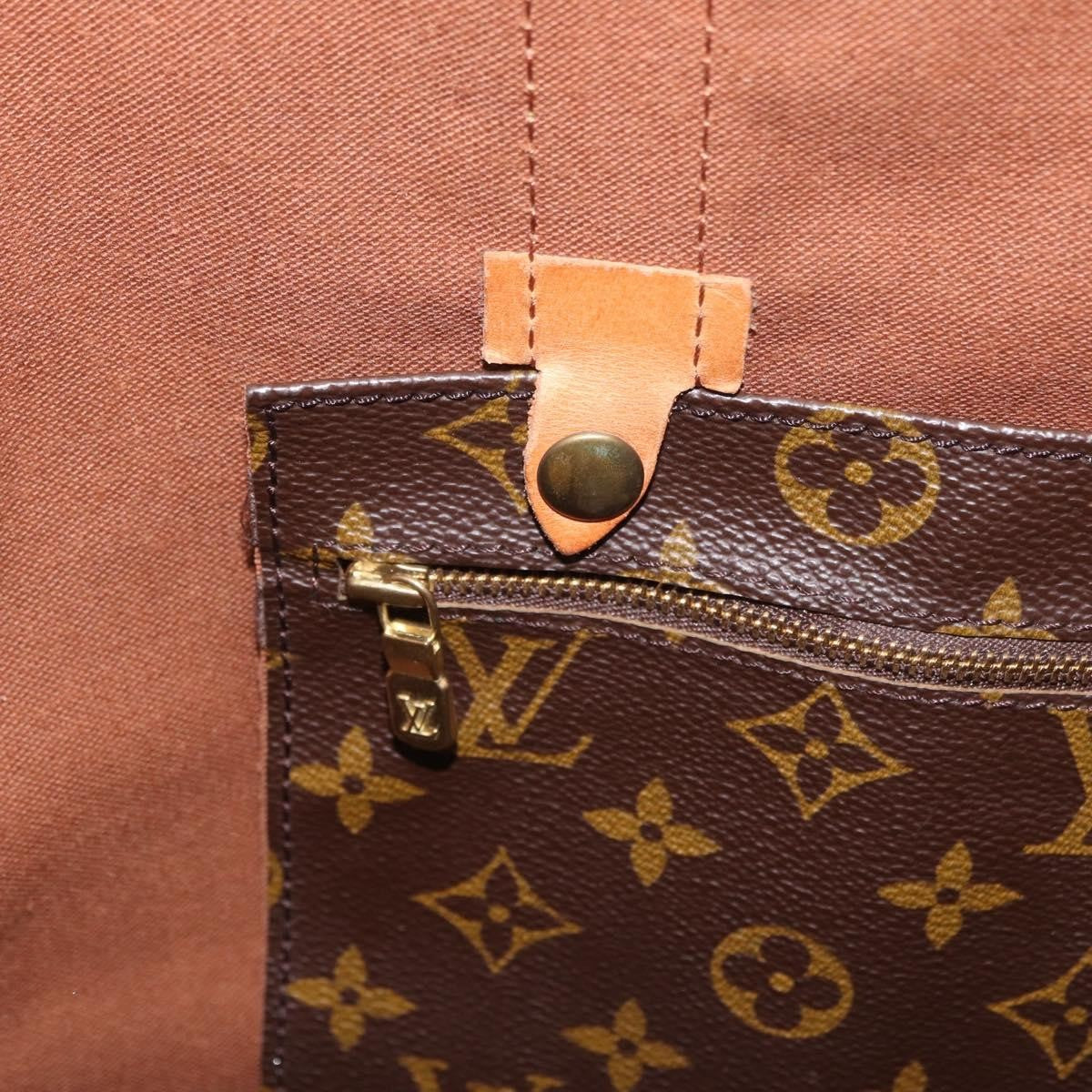 Louis Vuitton Randonnee Monogram Canvas Brown Canvas Backpack Bag (Pre-Owned)