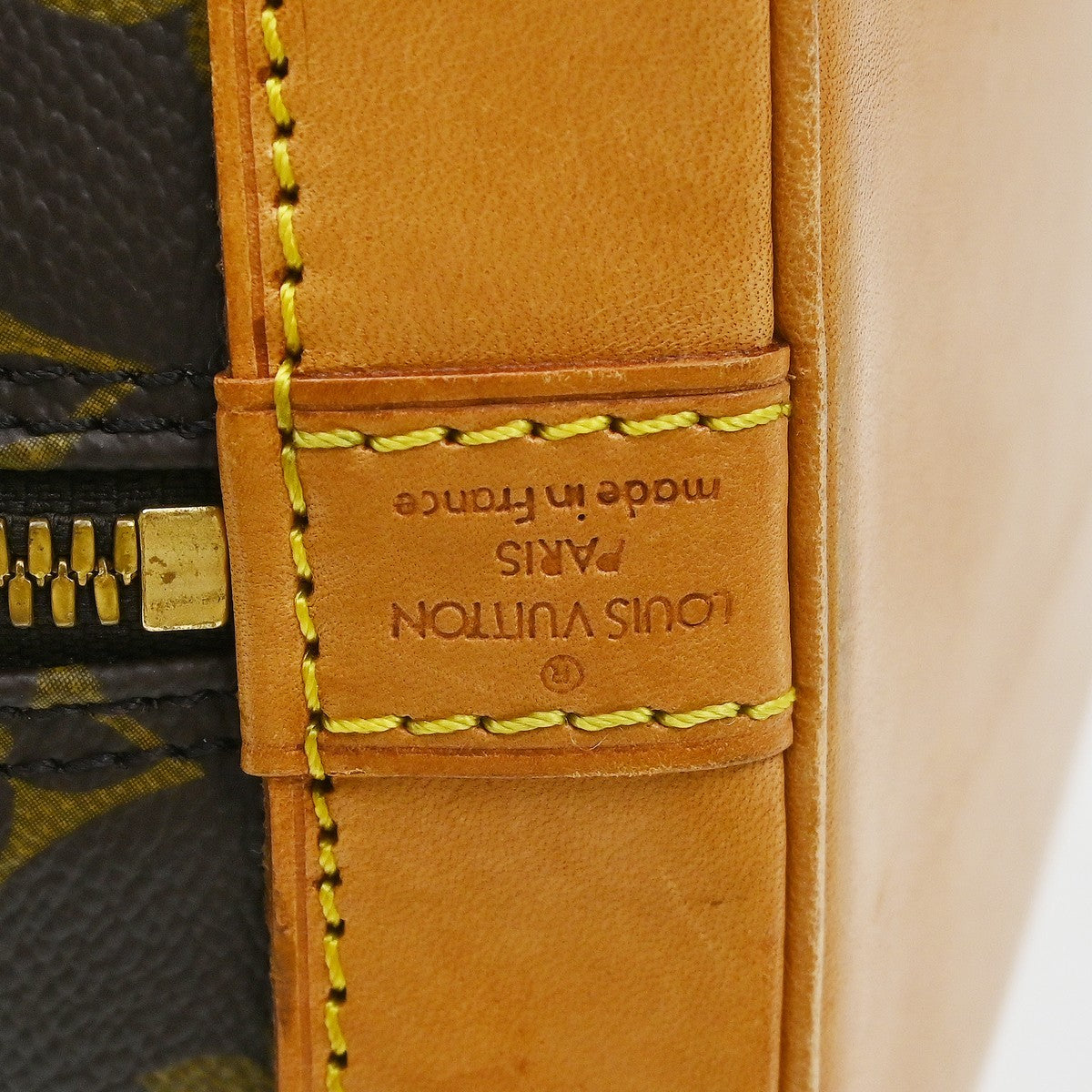 Louis Vuitton Alma Monogram Canvas Brown Canvas Handbag (Pre-Owned)