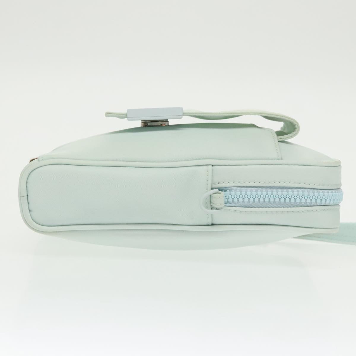 Fendi Crossbody Phone Holder Nylon Blue Nylon Clutche & Pouche Bag (Pre-Owned)