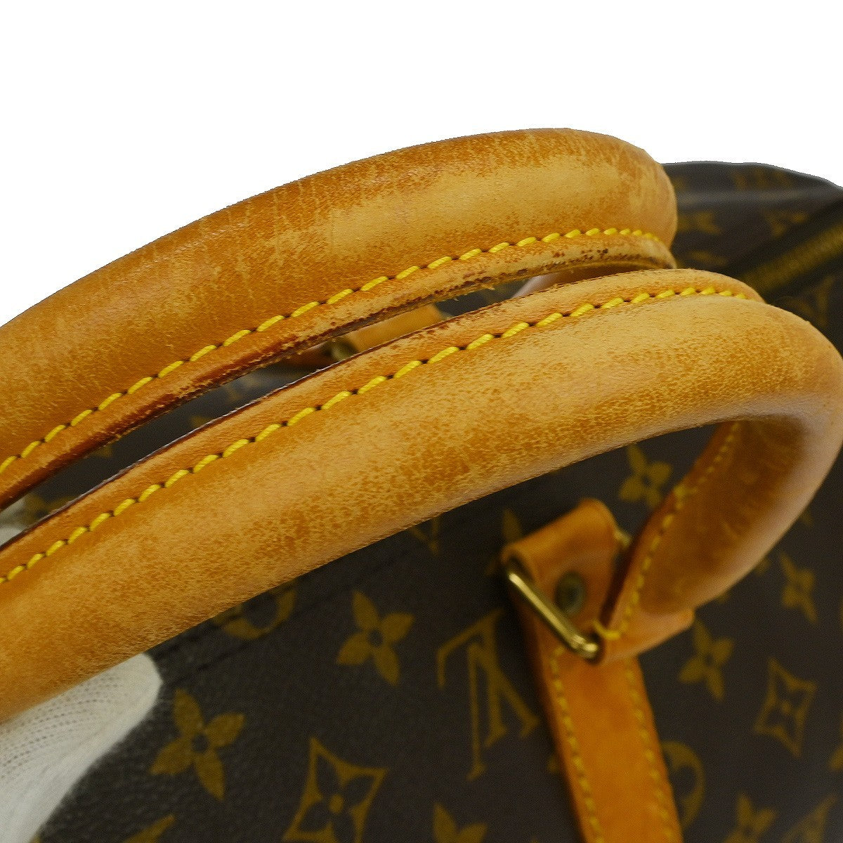 Louis Vuitton Keepall Monogram Brown Canvas Travel Bag Bag (Pre-Owned)