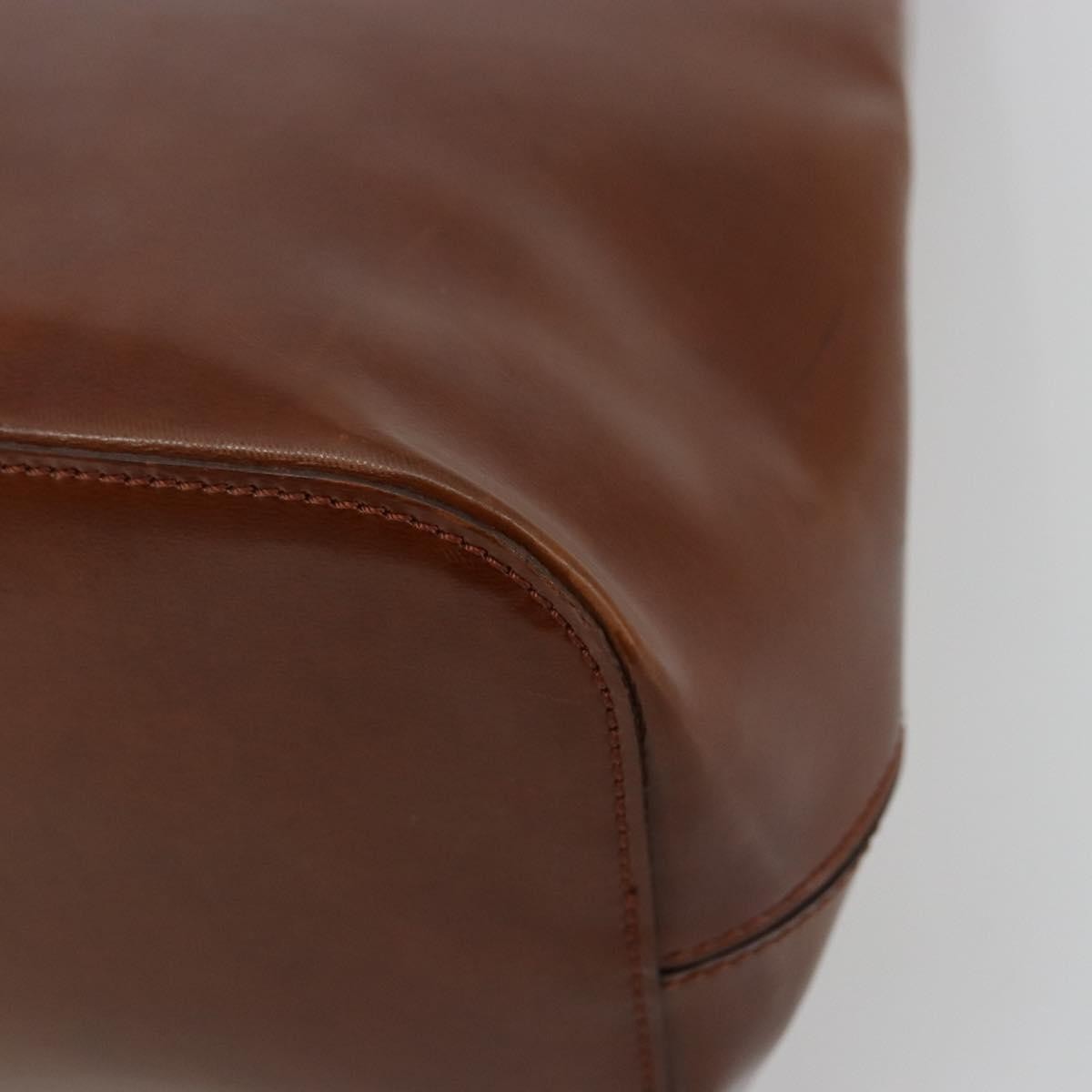 Cartier Panthère Shoulder Patent Leather Brown Patent_Leather Shoulder Bag Bag (Pre-Owned)