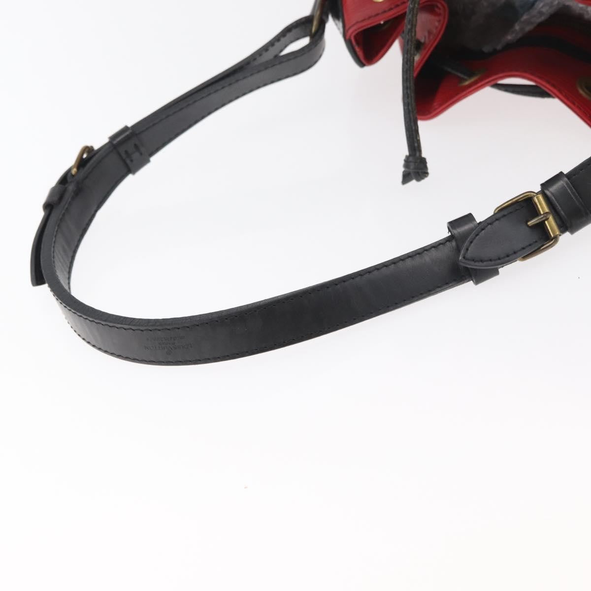 Louis Vuitton Bicolor Petit Noe Epi Leather Red Leather Shoulder Bag Bag (Pre-Owned)