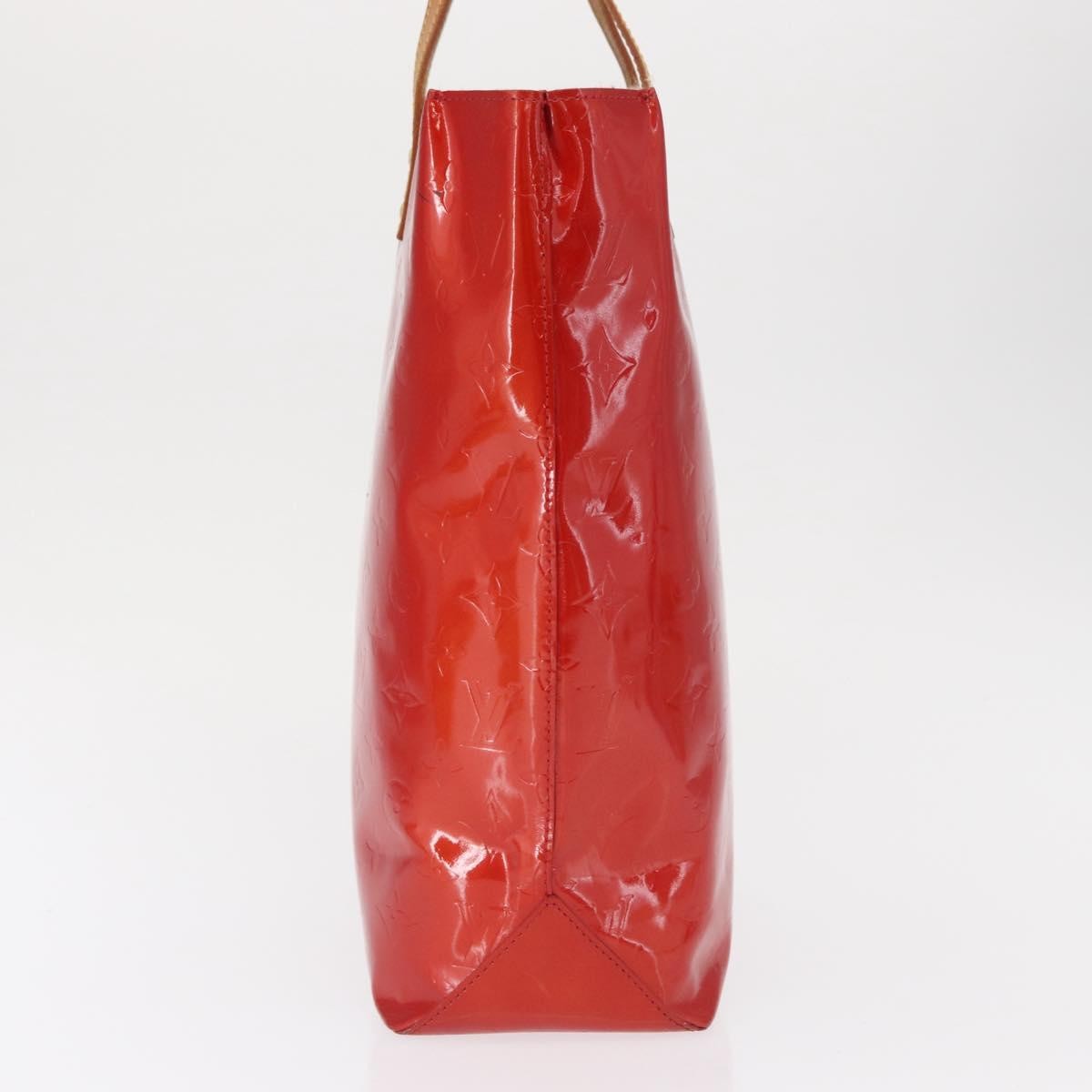 Louis Vuitton Reade Monogram Vernis Red Patent_Leather Handbag (Pre-Owned)