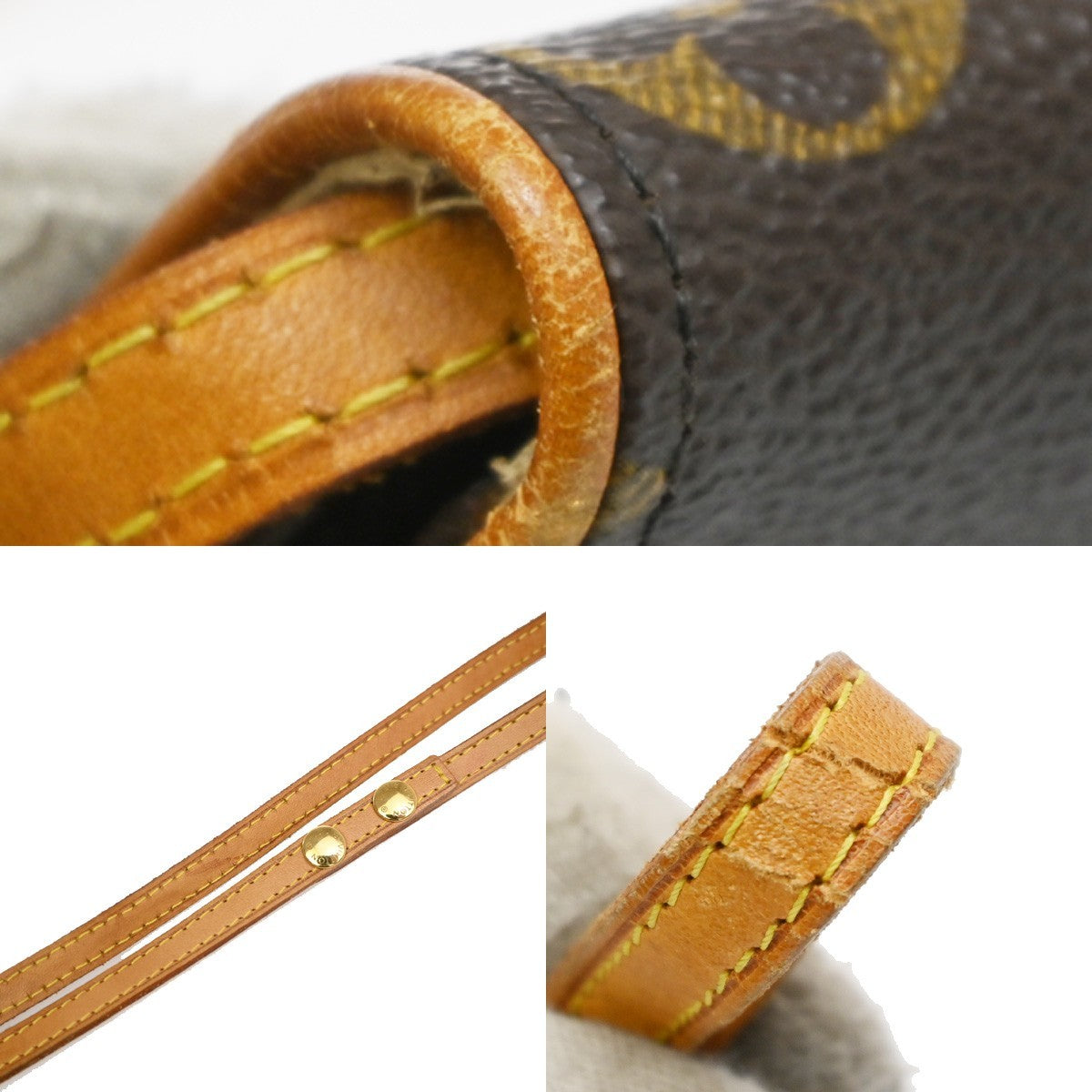 Louis Vuitton Twin Monogram Canvas Brown Canvas Clutche & Pouche Bag (Pre-Owned)