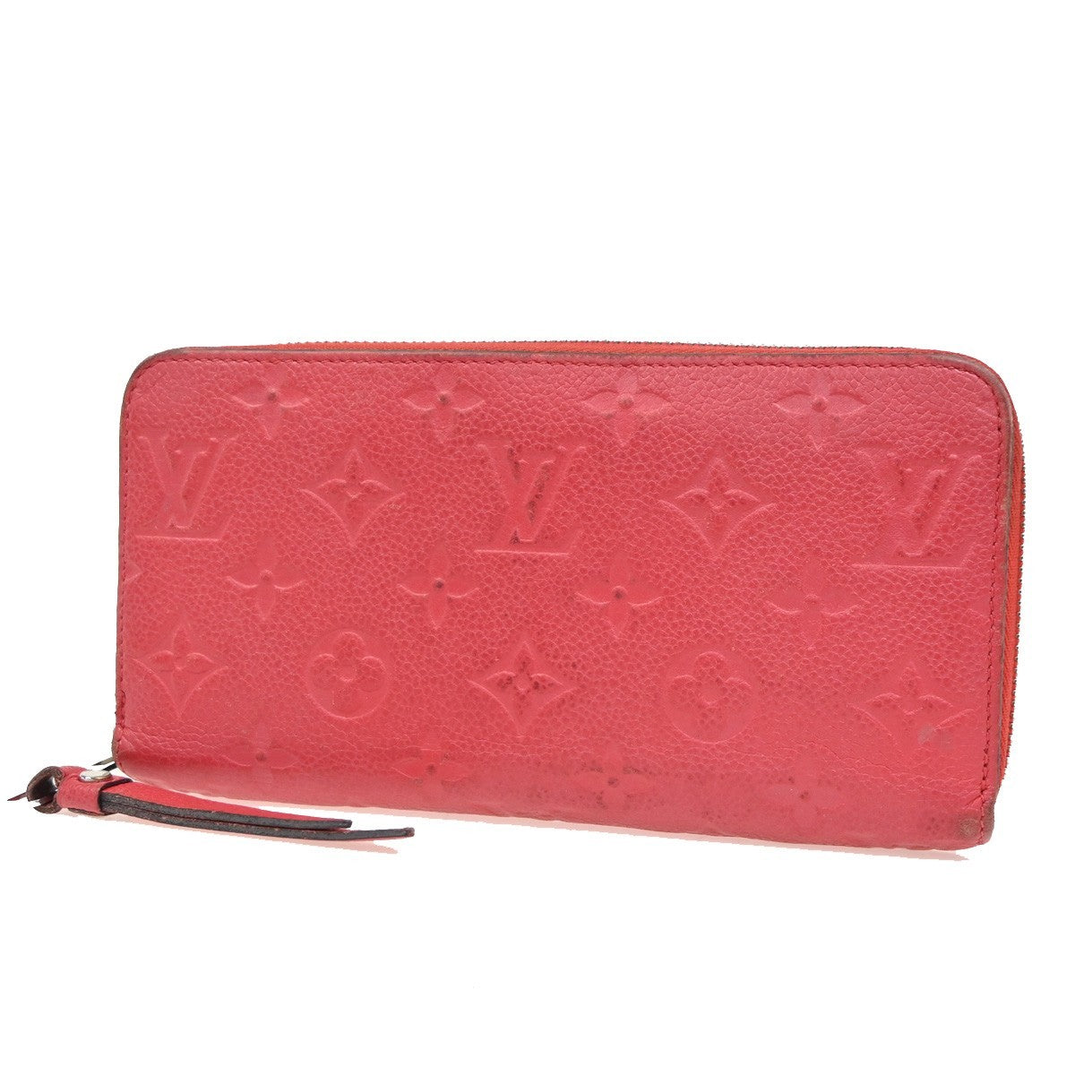Louis Vuitton Portefeuille Zippy Monogramme Empreinte Monogramme Empreinte Red Leather Wallets Accessory (Pre-Owned)
