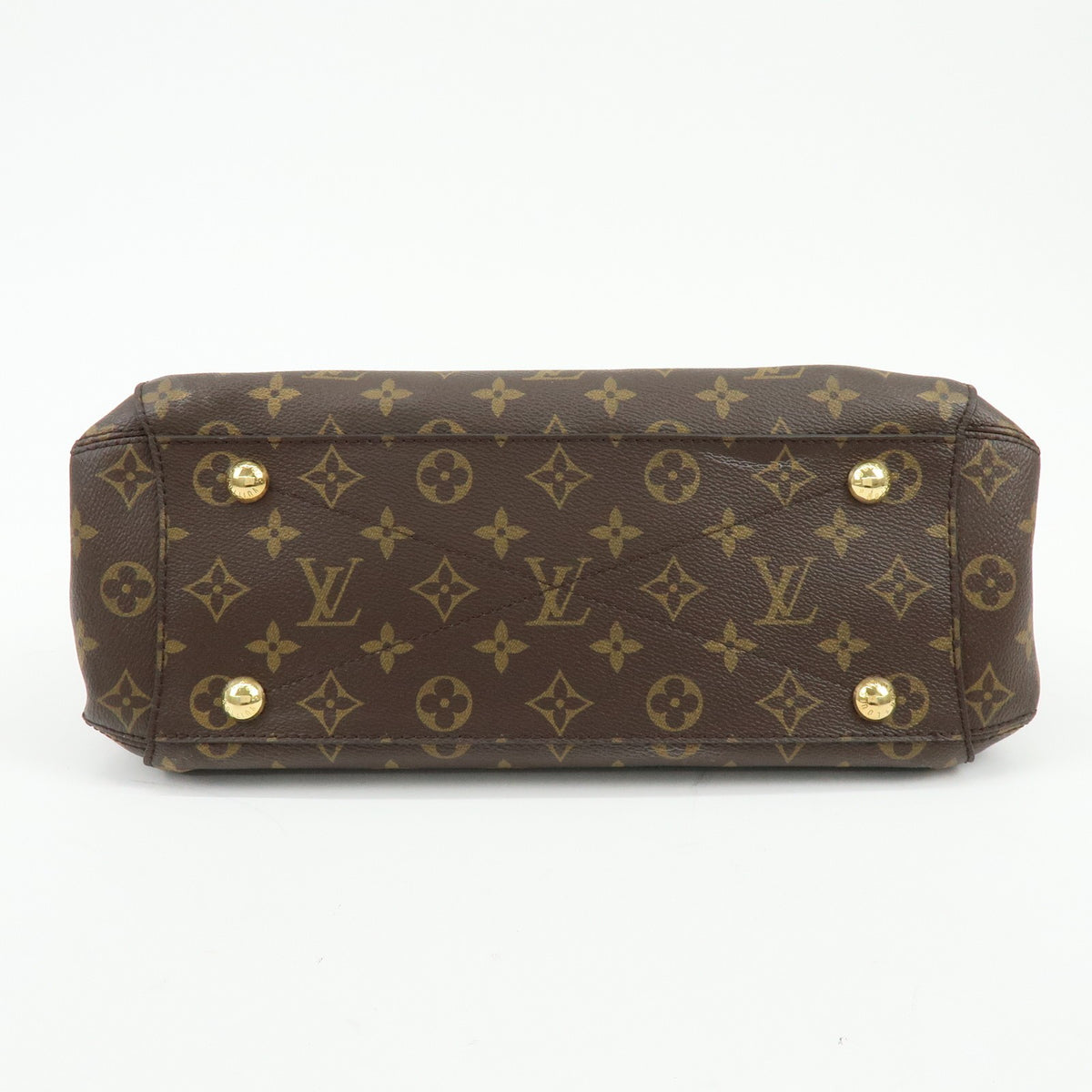 Louis Vuitton Montaigne Monogram Canvas Brown Canvas Handbag (Pre-Owned)