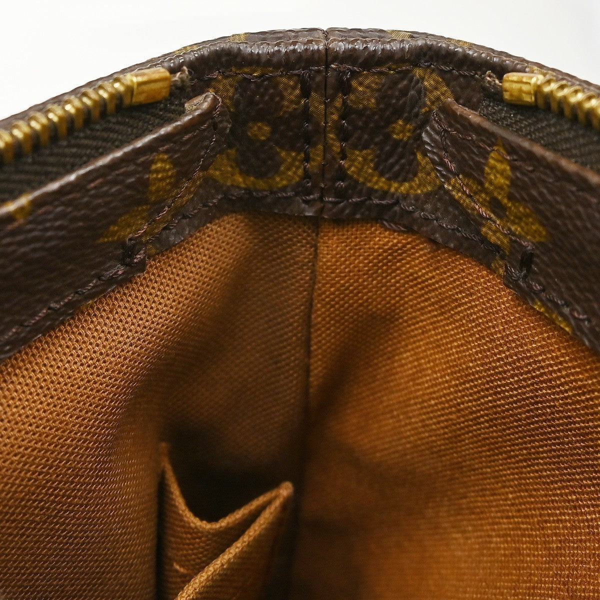Louis Vuitton Cabas Piano Monogram Canvas Brown Canvas Tote Bag Bag (Pre-Owned)