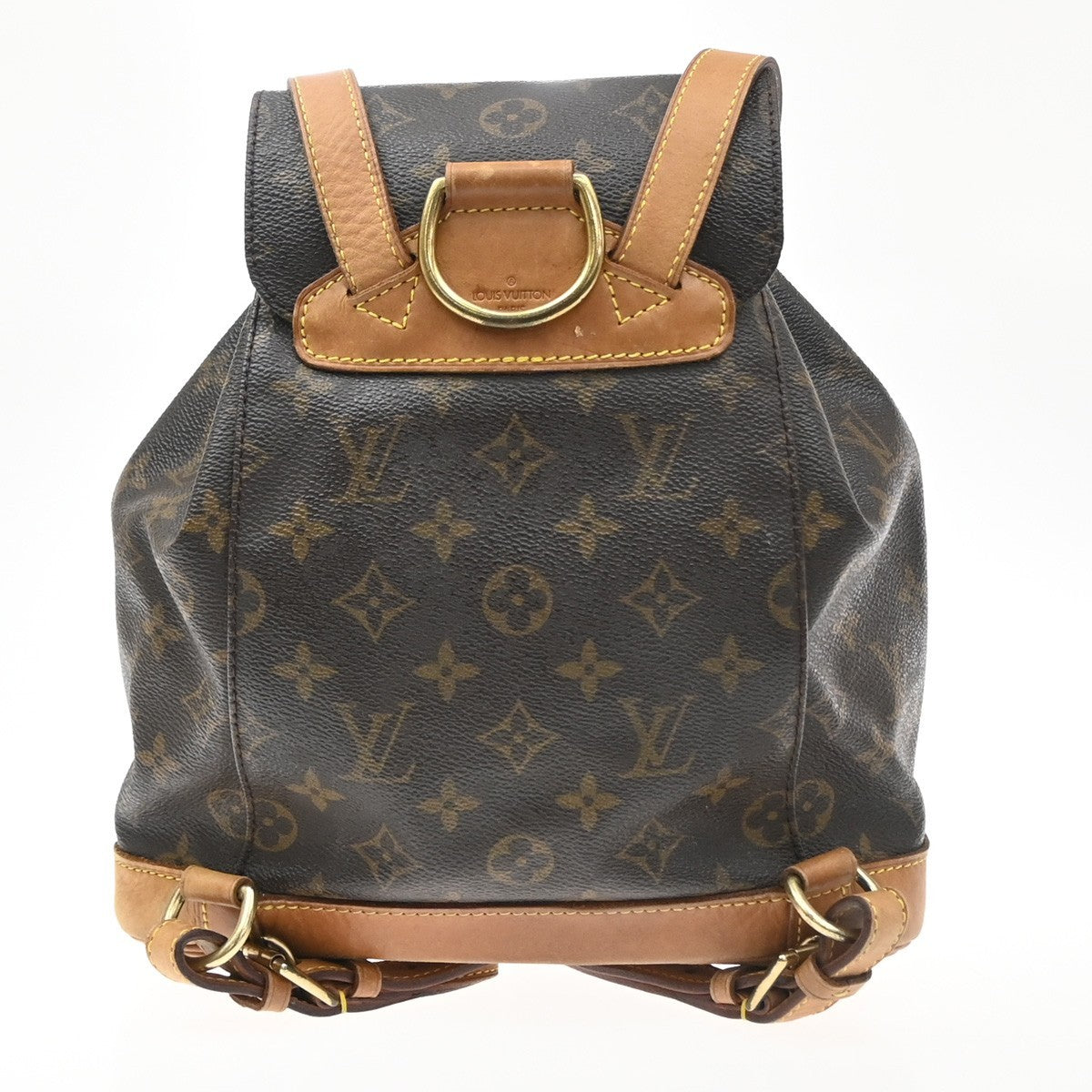 Louis Vuitton Montsouris Monogram Brown Canvas Backpack Bag (Pre-Owned)