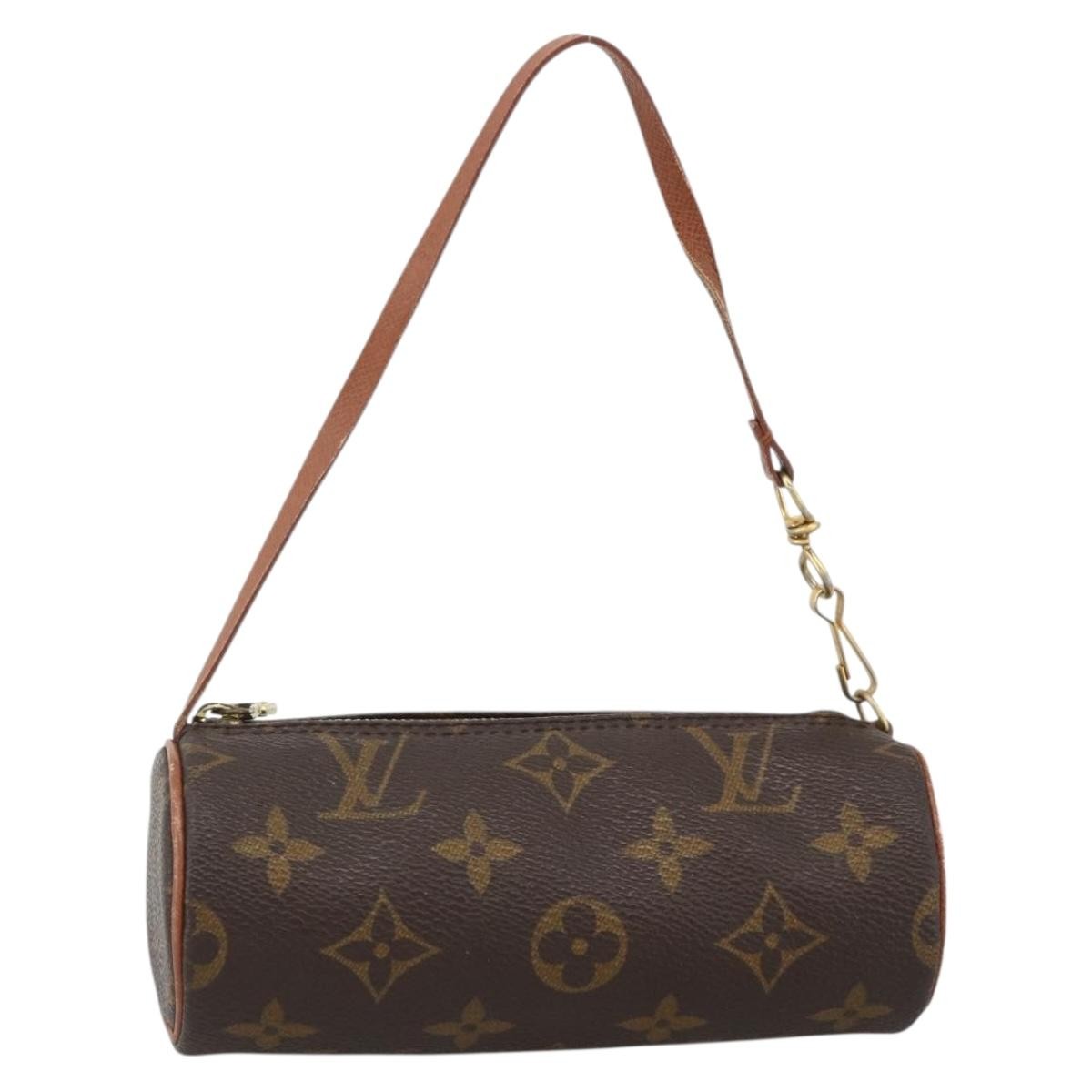 Louis Vuitton Papillon Pochette Monogram Canvas Brown Canvas Clutche & Pouche Bag (Pre-Owned)