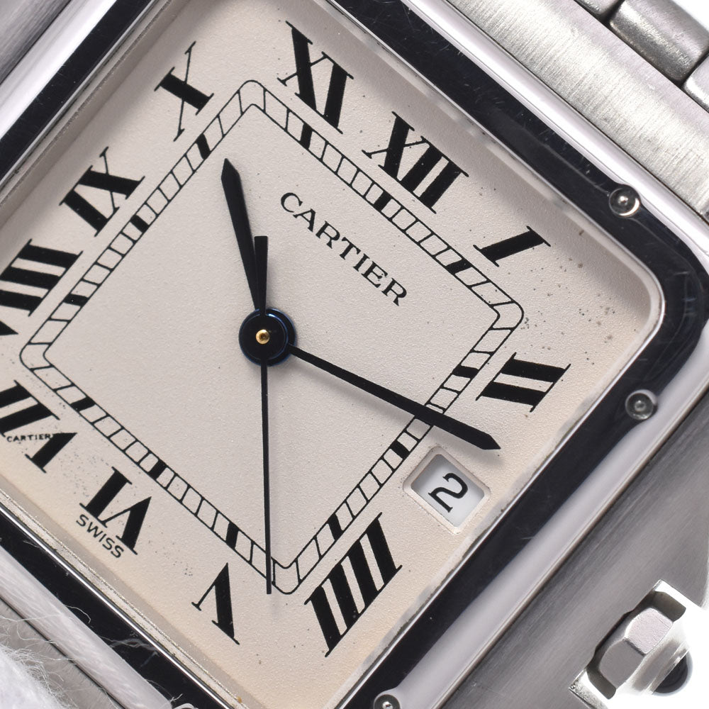 Cartier Panthere De Cartier Quartz Yellow Gold With Diamond Bezel And Lugs Watch (Pre-Owned)
