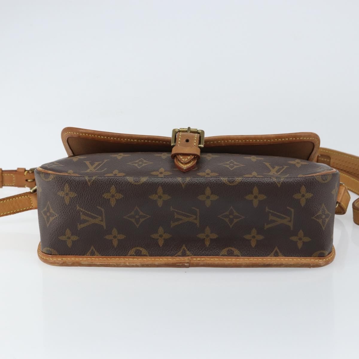 Louis Vuitton Sologne Monogram Canvas Brown Canvas Shoulder Bag Bag (Pre-Owned)