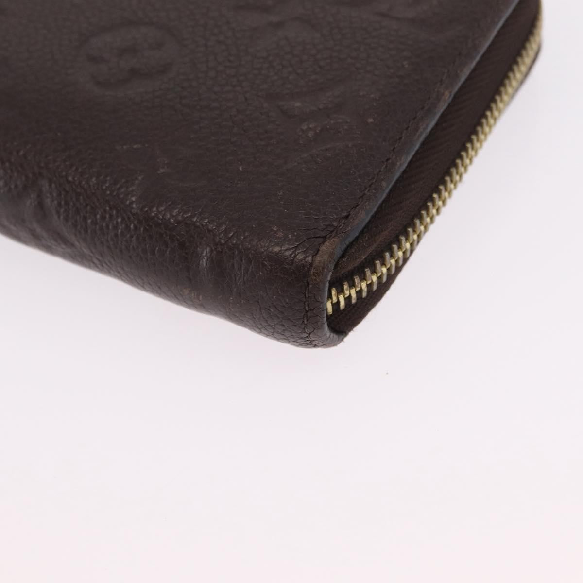 Louis Vuitton Portefeuille Zippy Monogramme Empreinte Monogramme Empreinte Brown Leather Wallets Accessory (Pre-Owned)