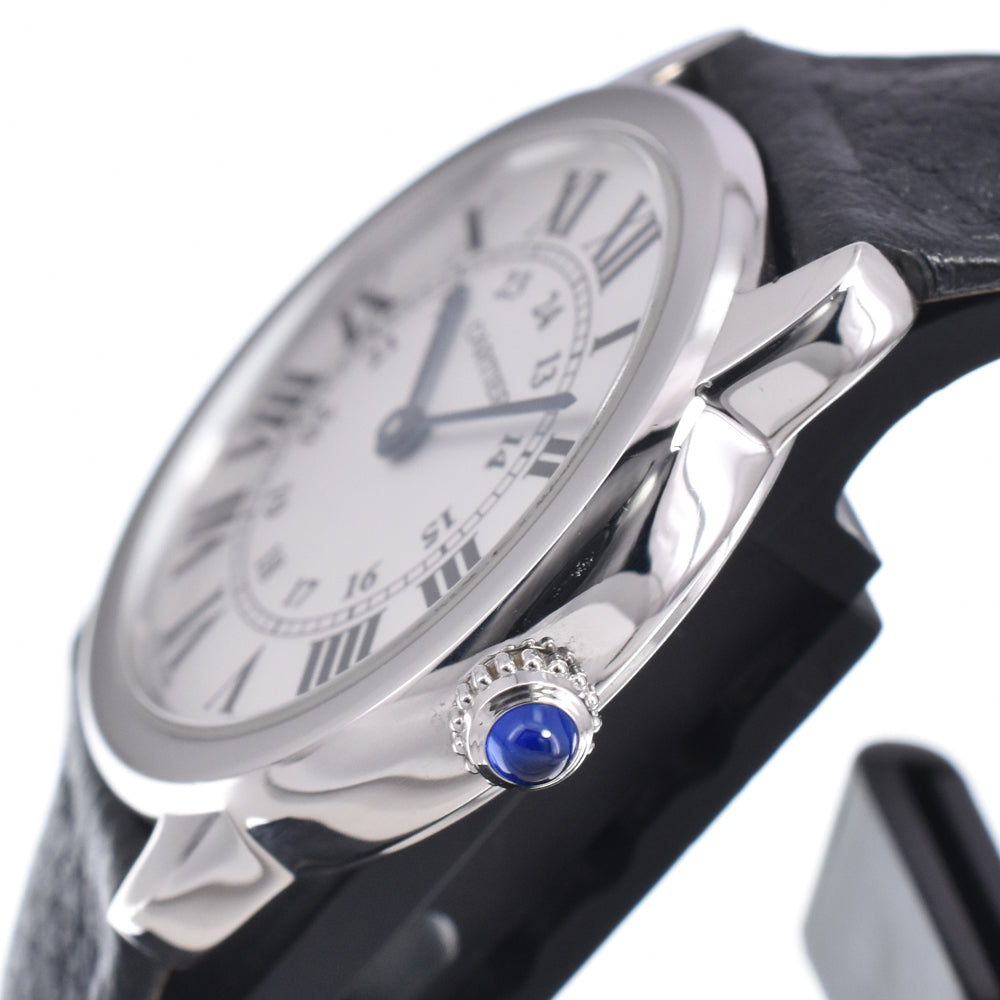 Cartier Ronde Solo De Cartier Quartz Stainless Steel Watch (Pre-Owned)