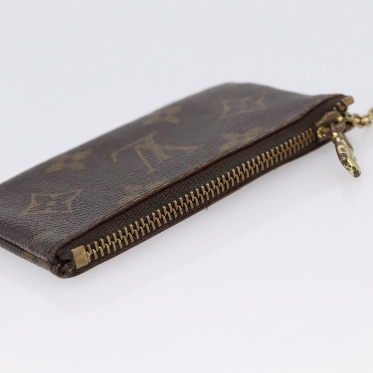 Louis Vuitton Pochette Clés Nm Canvas Brown Canvas Wallets Accessory (Pre-Owned)