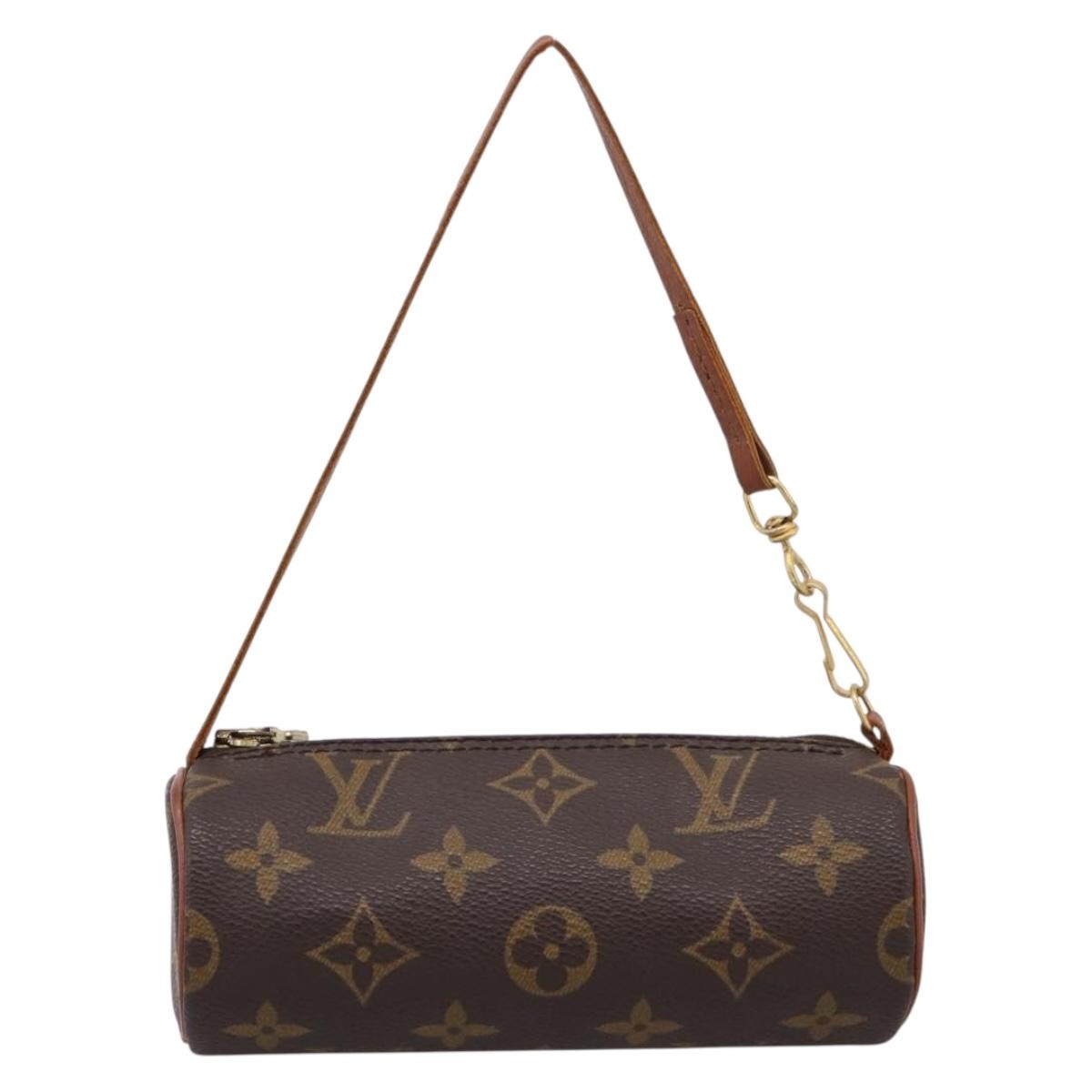Louis Vuitton Papillon Pochette Monogram Canvas Brown Canvas Clutche & Pouche Bag (Pre-Owned)