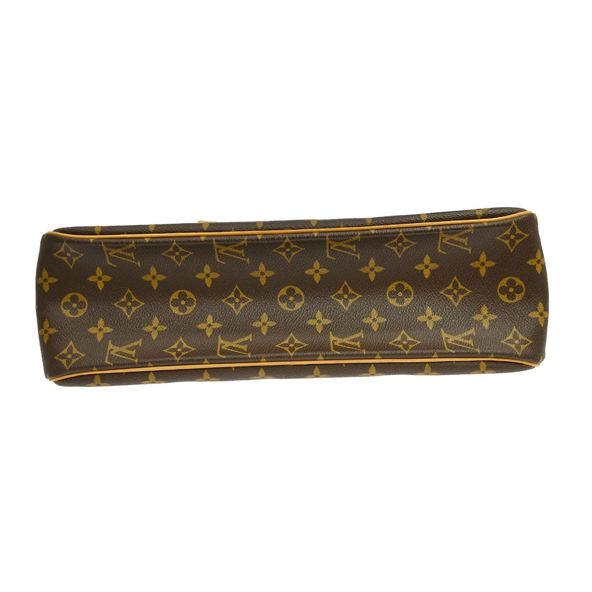 Louis Vuitton Cite Monogram Canvas Brown Canvas Handbag (Pre-Owned)