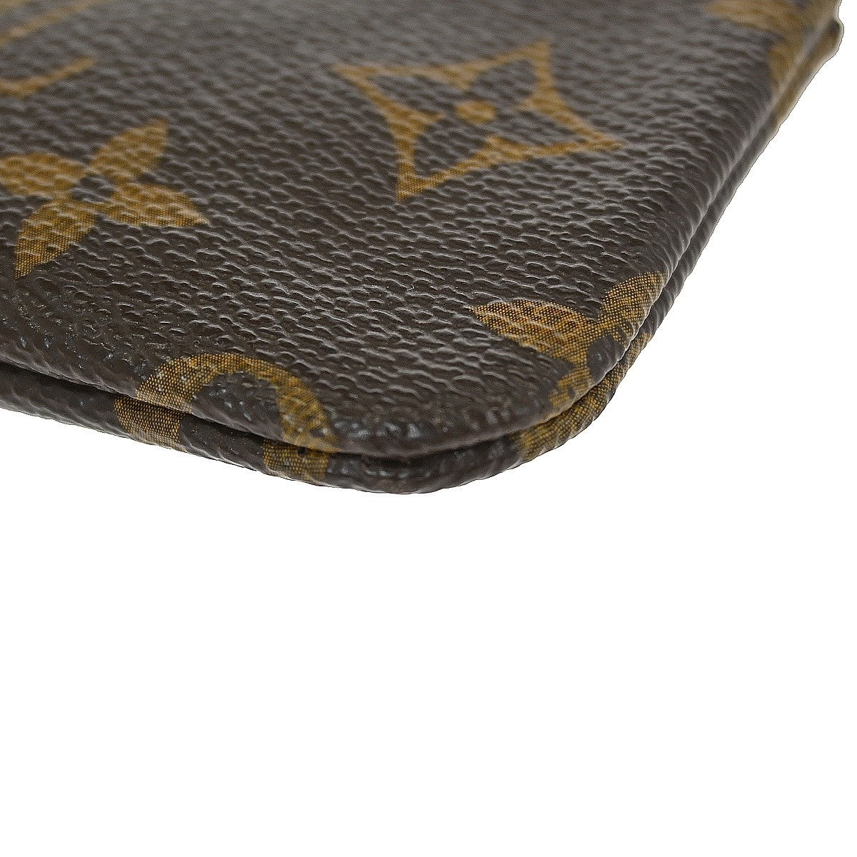 Louis Vuitton Pochette Clés Nm Canvas Brown Canvas Wallets Accessory (Pre-Owned)