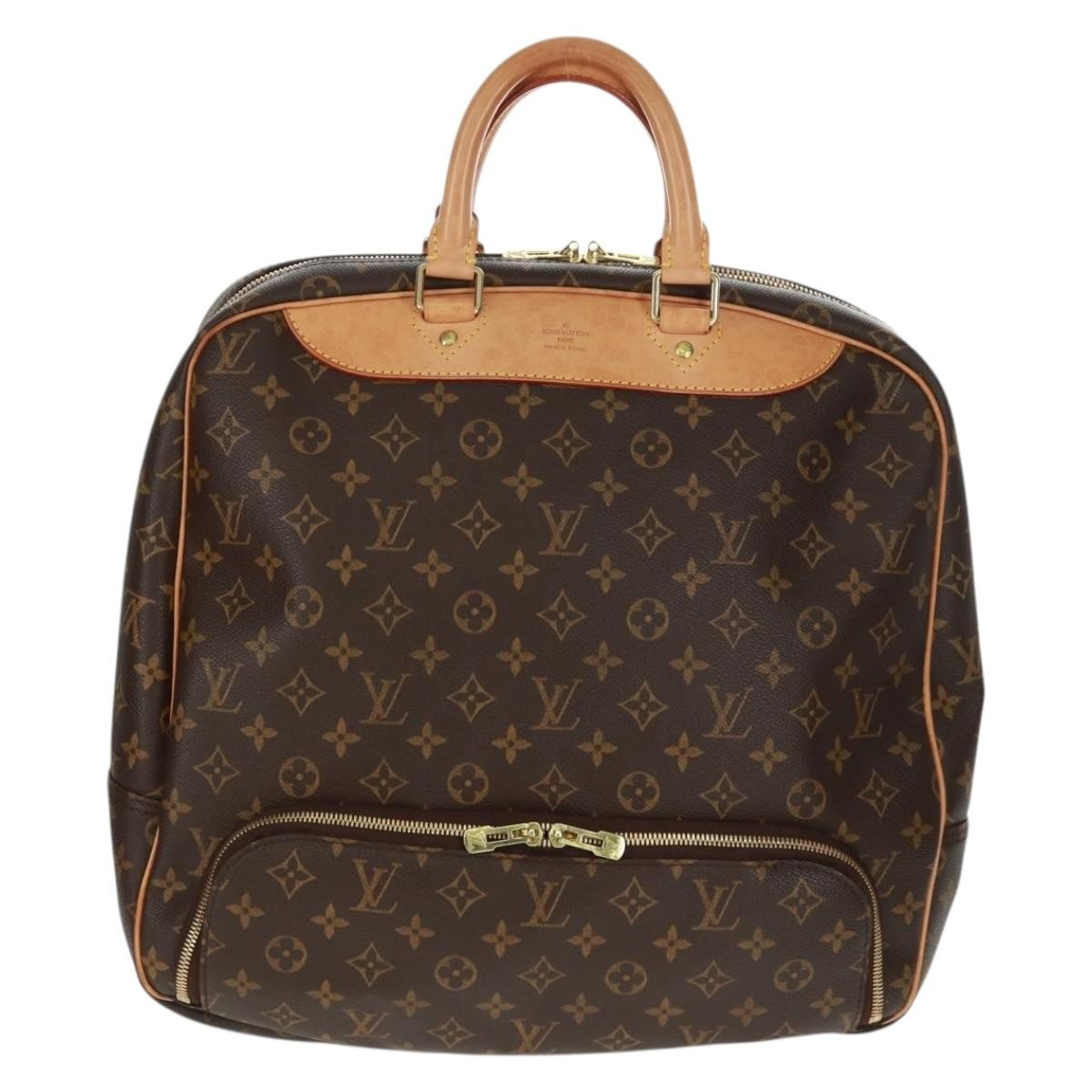 Louis Vuitton Evasion Monogram Canvas Brown Canvas Travel Bag Bag (Pre-Owned)