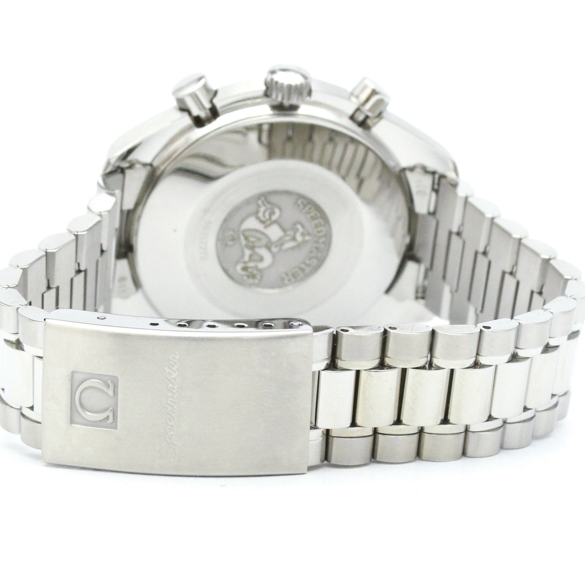 Omega Speedmaster Reduced Chronograph Automatic Stainless Steel Watch (Pre-Owned)