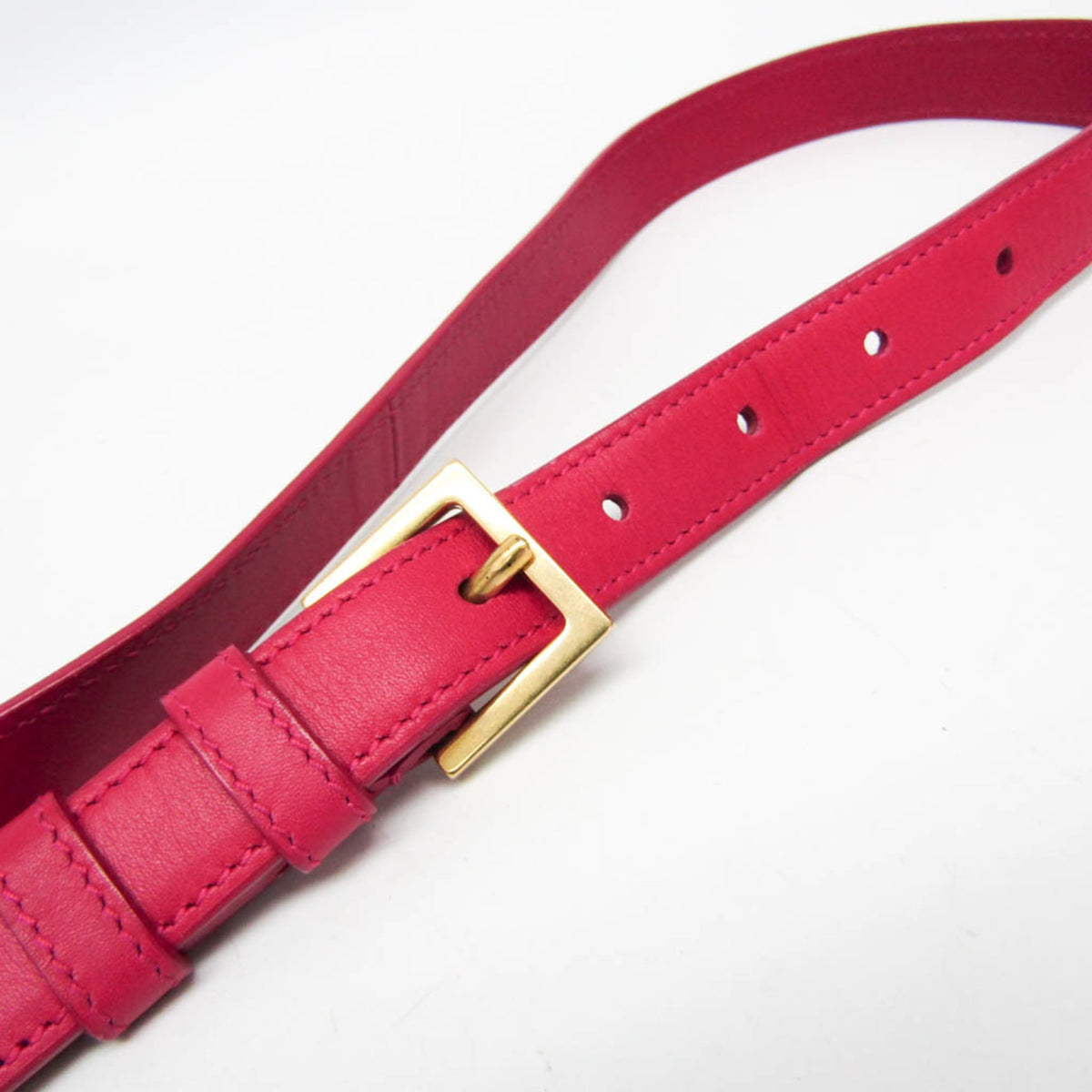 Saint Laurent Vintage Leather Pink Leather Shoulder Bag Bag (Pre-Owned)
