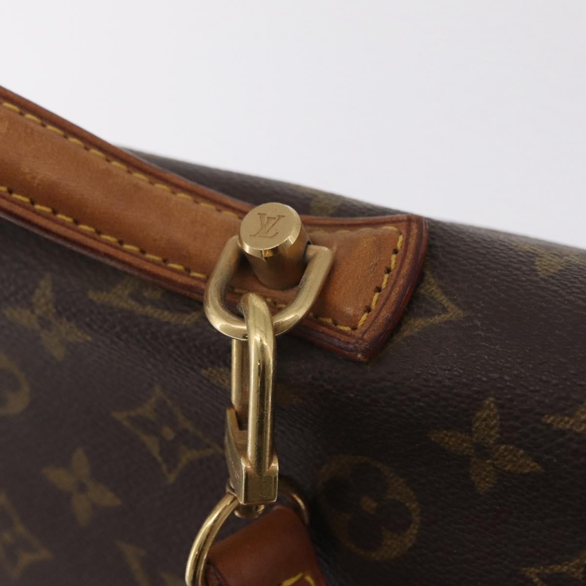 Louis Vuitton Beverly Monogram Canvas Brown Canvas Briefcase Bag (Pre-Owned)