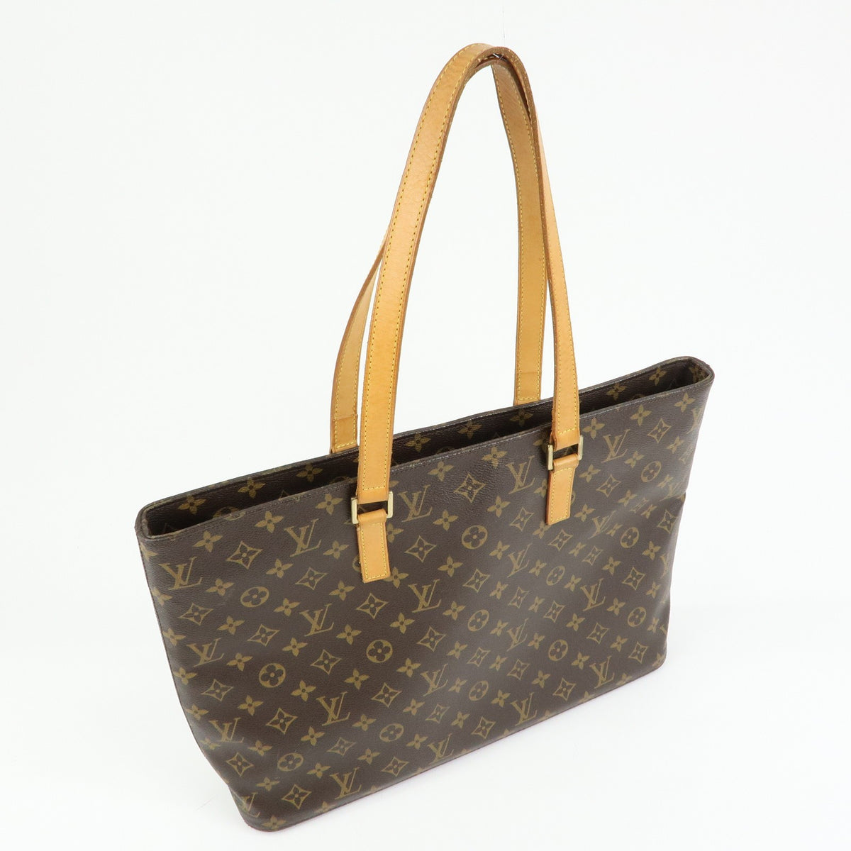 Louis Vuitton Luco Monogram Canvas Brown Canvas Handbag (Pre-Owned)