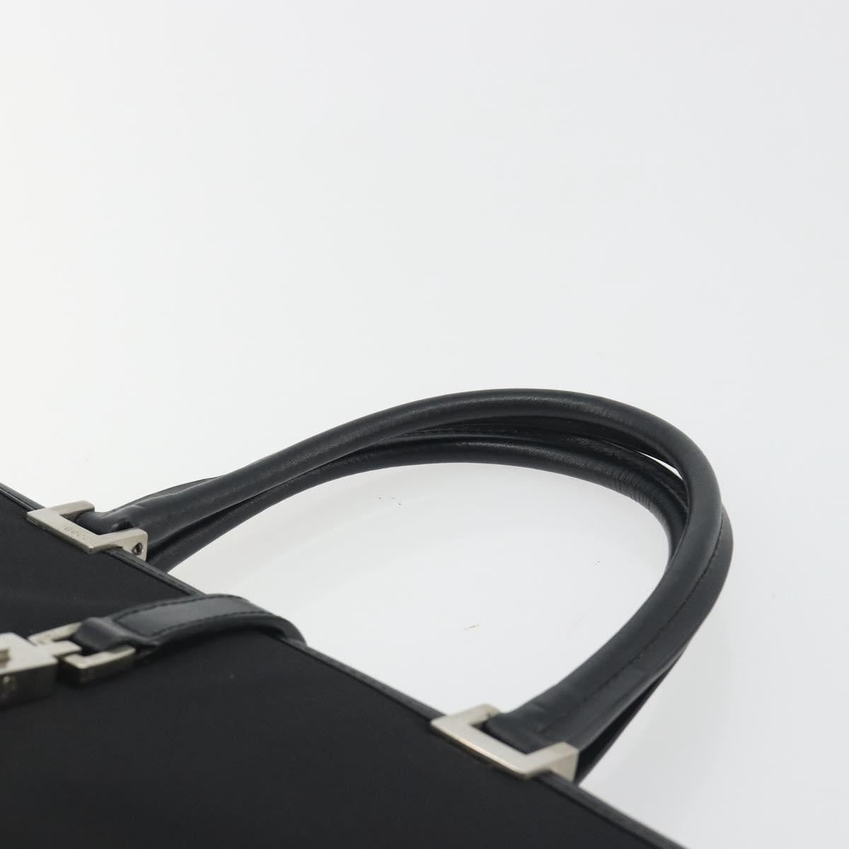 Gucci Jackie Gg Canvas Black Canvas Tote Bag Bag (Pre-Owned)