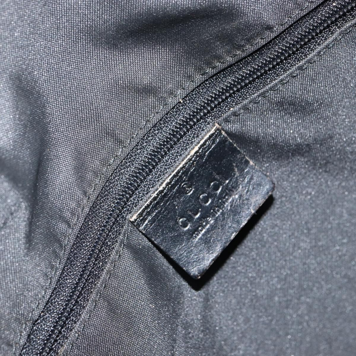 Gucci Jackie Gg Canvas Black Canvas Tote Bag Bag (Pre-Owned)