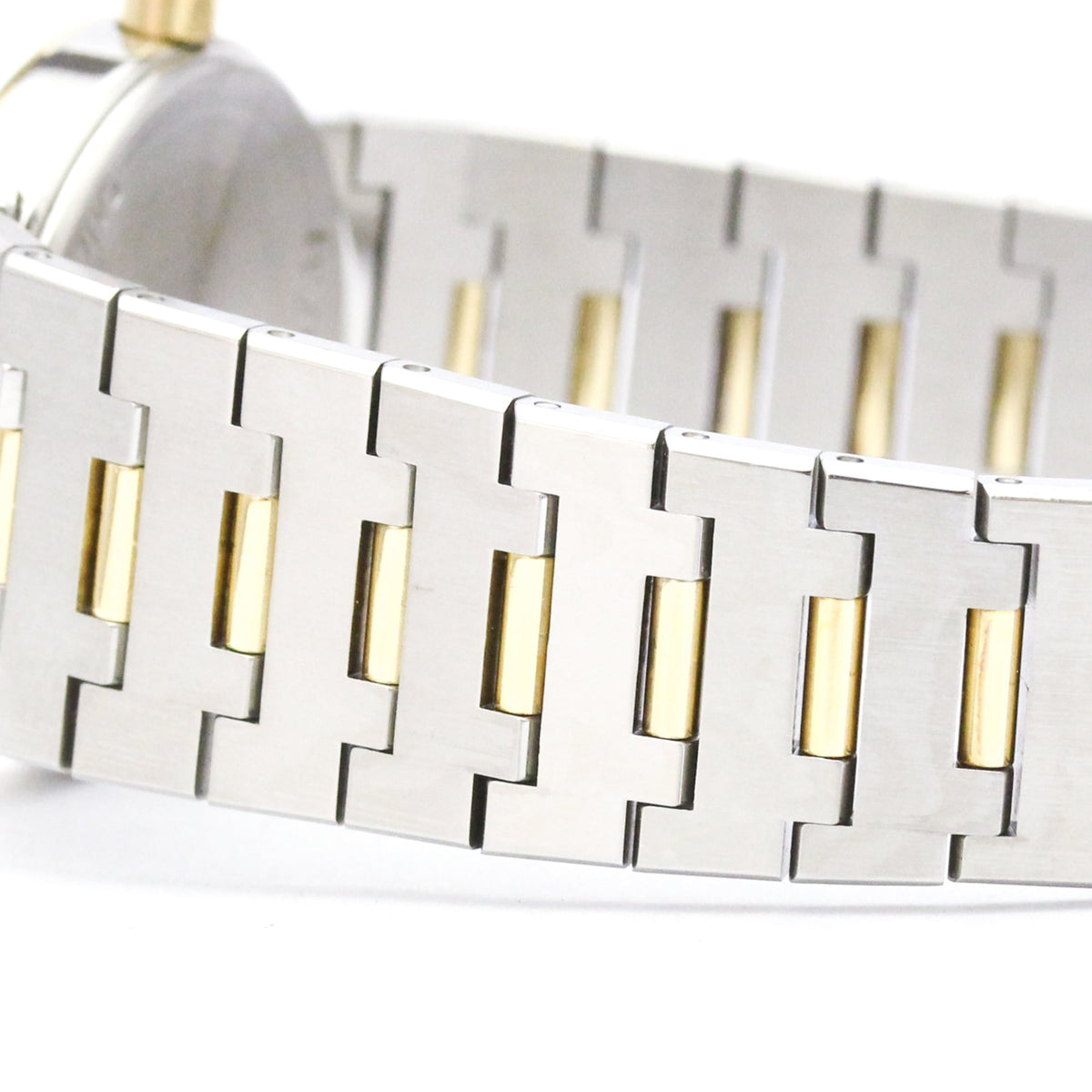 Bvlgari Bvlgari Quartz Stainless Steel And Yellow Gold Watch (Pre-Owned)