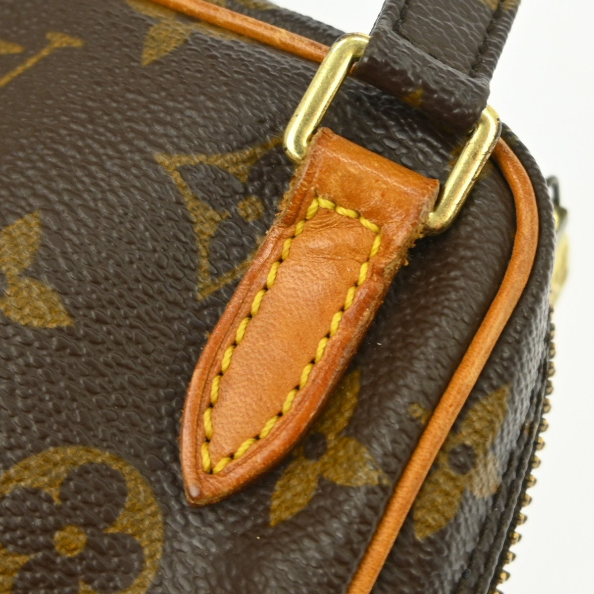 Louis Vuitton Pochette Marly Bandouliere Monogram Canvas Brown Canvas Shoulder Bag Bag (Pre-Owned)