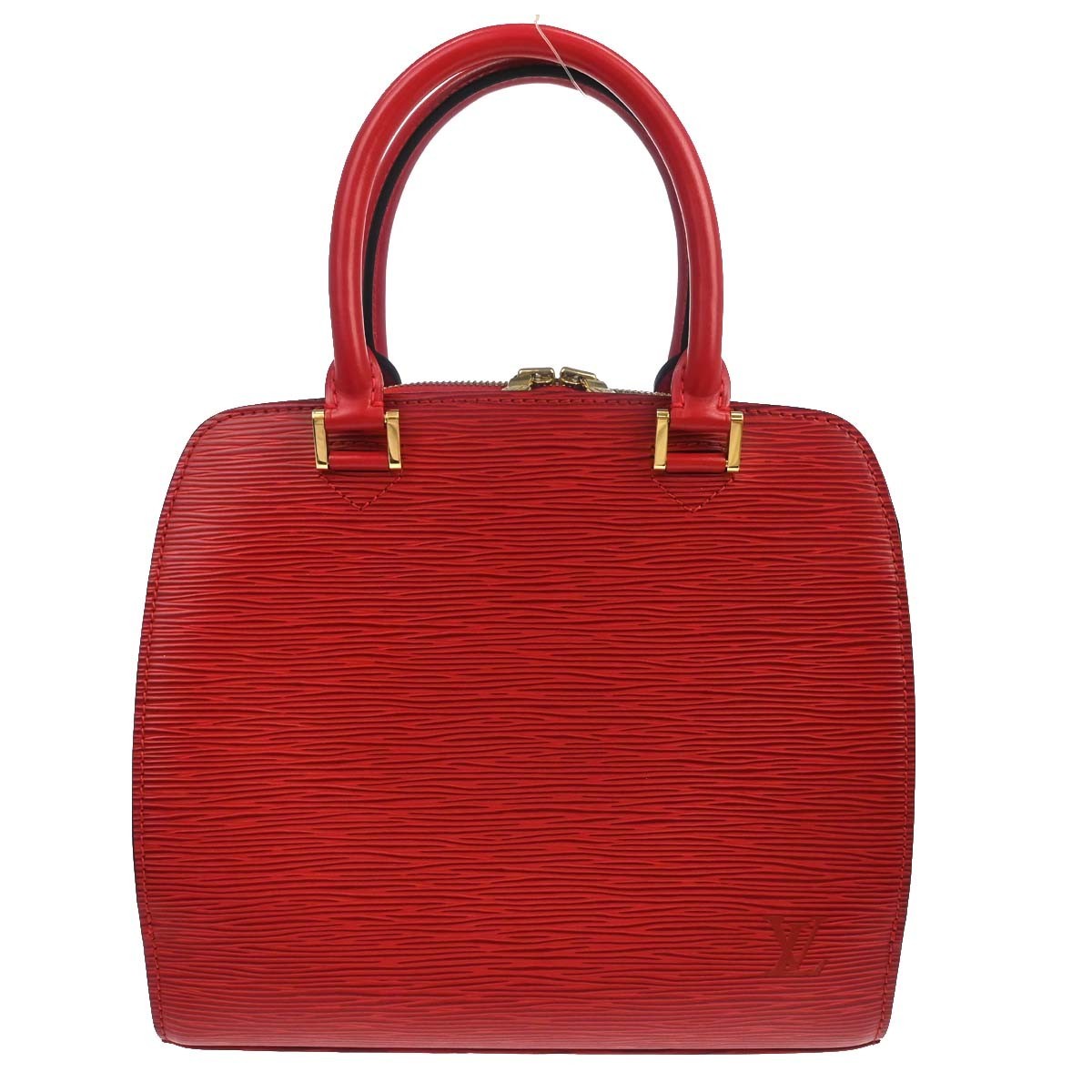 Louis Vuitton Pont Neuf Epi Red Leather Handbag (Pre-Owned)