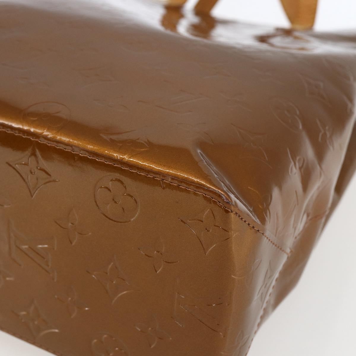 Louis Vuitton Reade Monogram Vernis Brown Patent_Leather Tote Bag Bag (Pre-Owned)